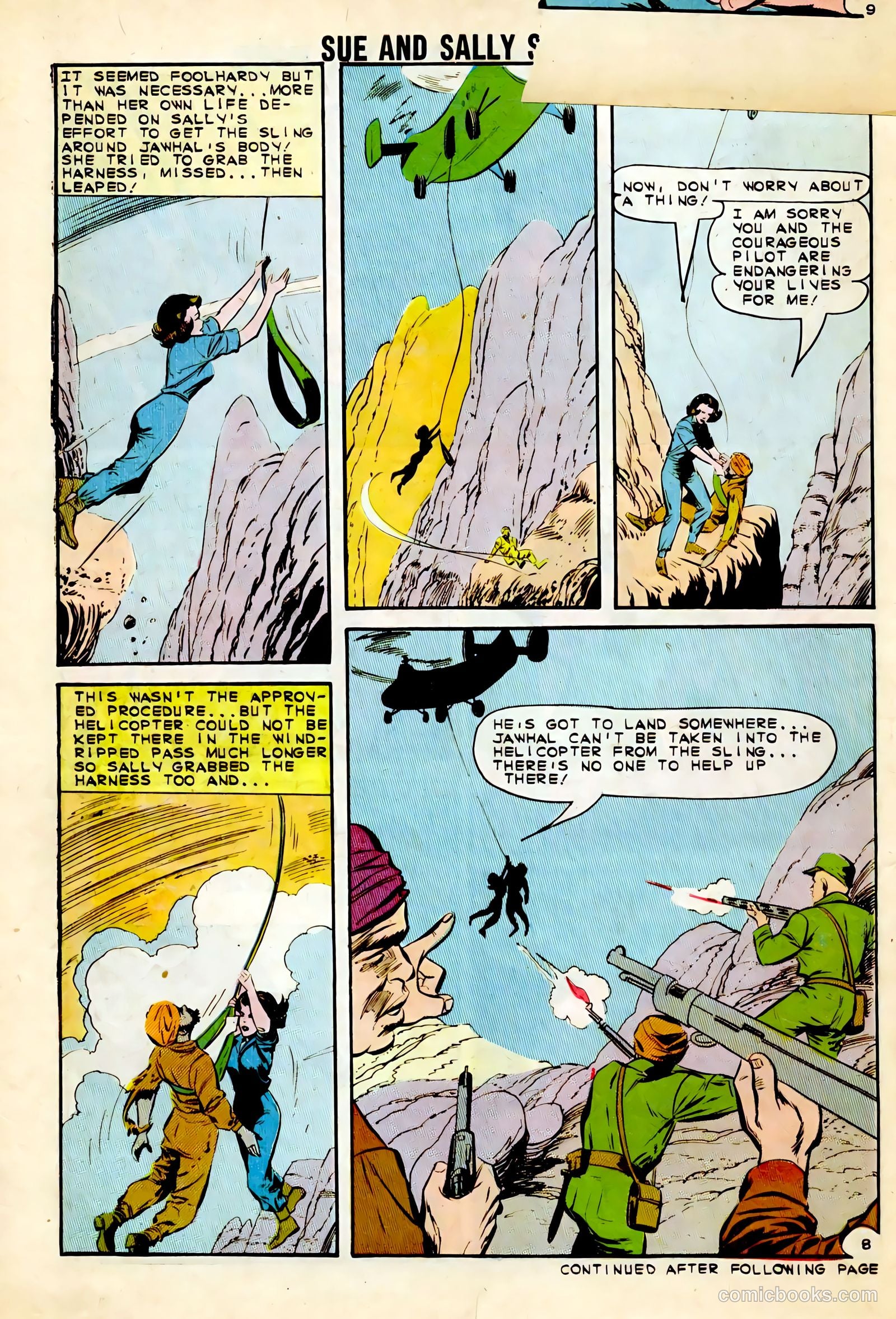 Sue and Sally Smith, Flying Nurses #52 — page 30 of 36