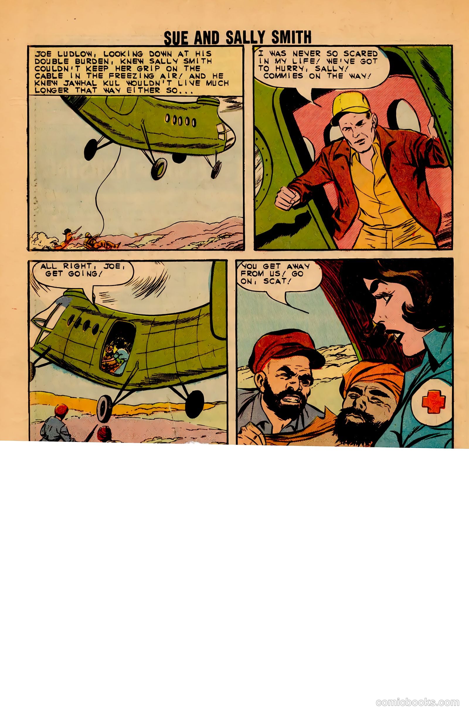 Sue and Sally Smith, Flying Nurses #52 — page 32 of 36