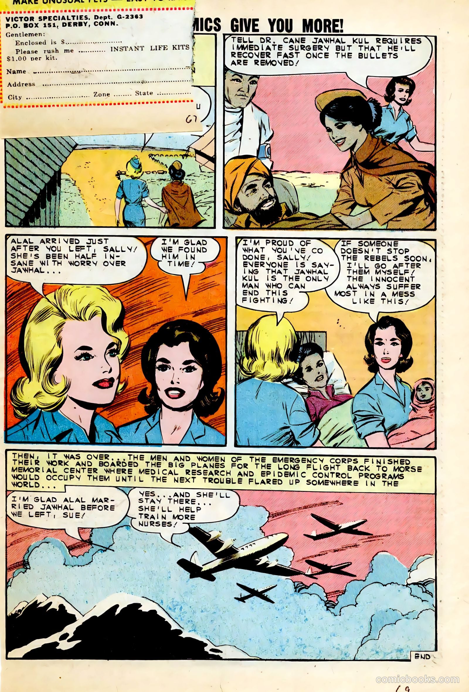 Sue and Sally Smith, Flying Nurses #52 — page 33 of 36