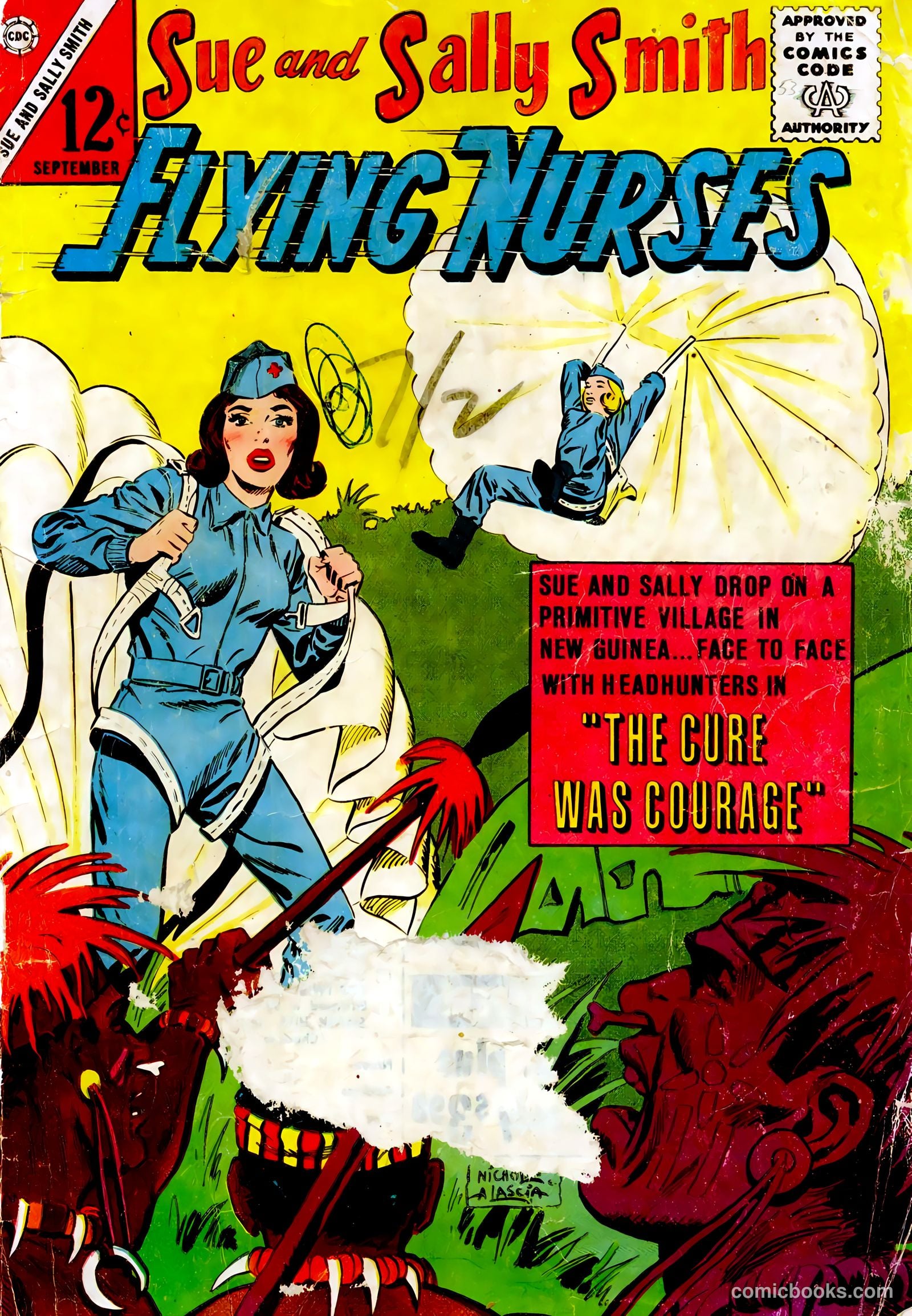 Sue and Sally Smith, Flying Nurses #53 — page 1 of 37
