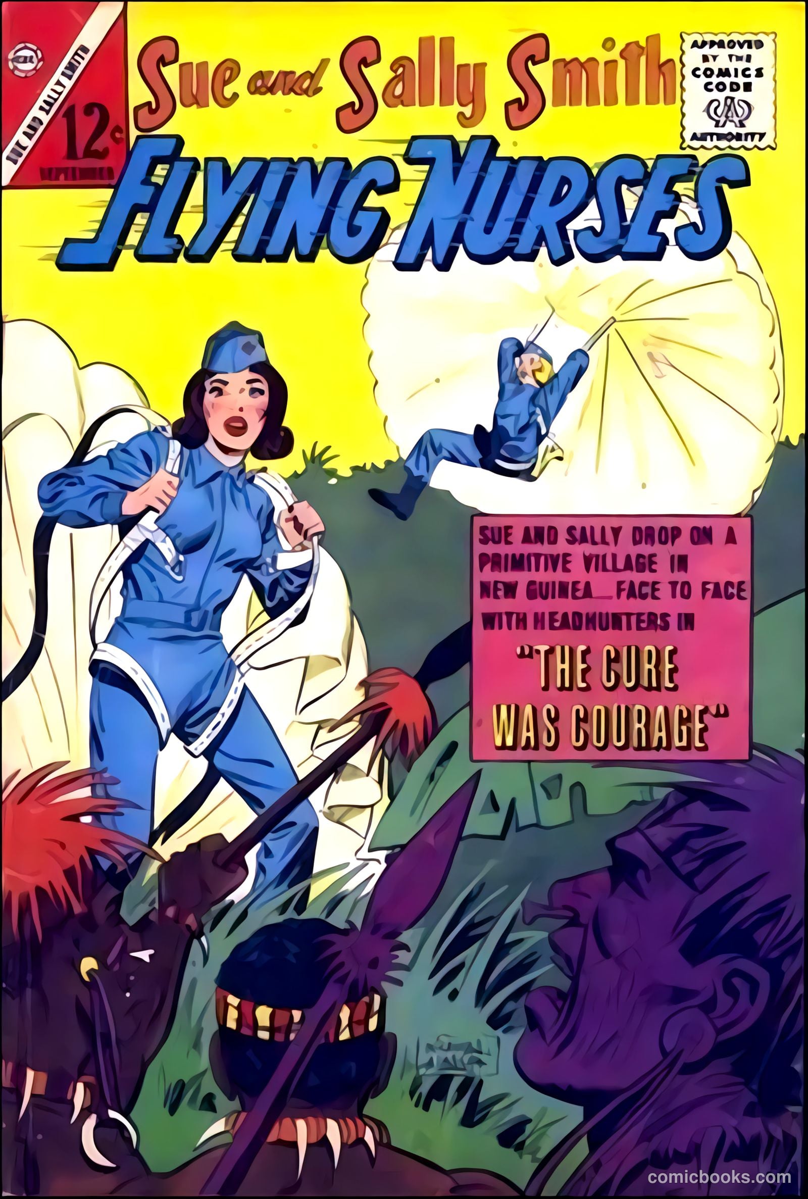 Sue and Sally Smith, Flying Nurses #53 — page 2 of 37