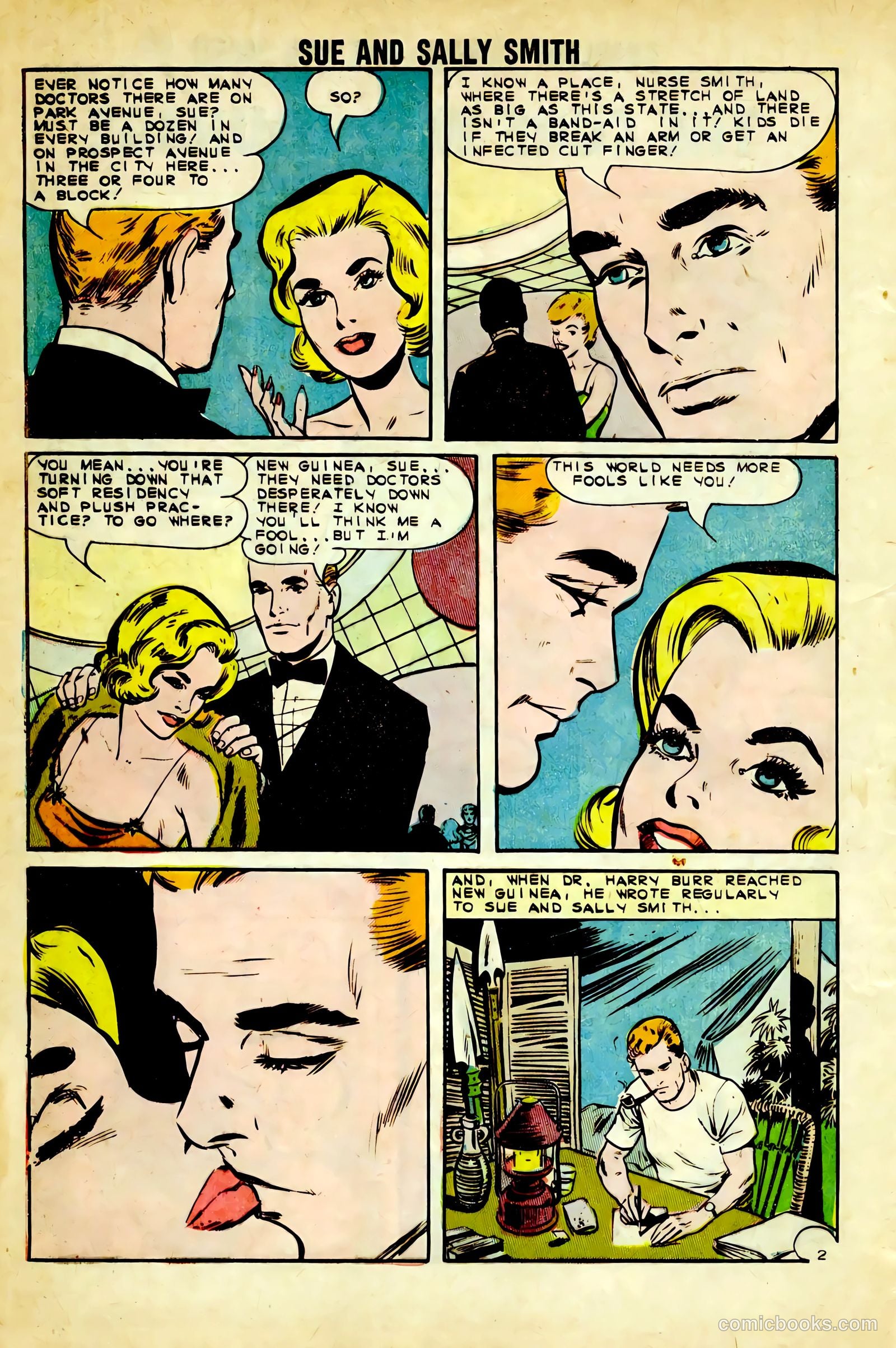 Sue and Sally Smith, Flying Nurses #53 — page 5 of 37