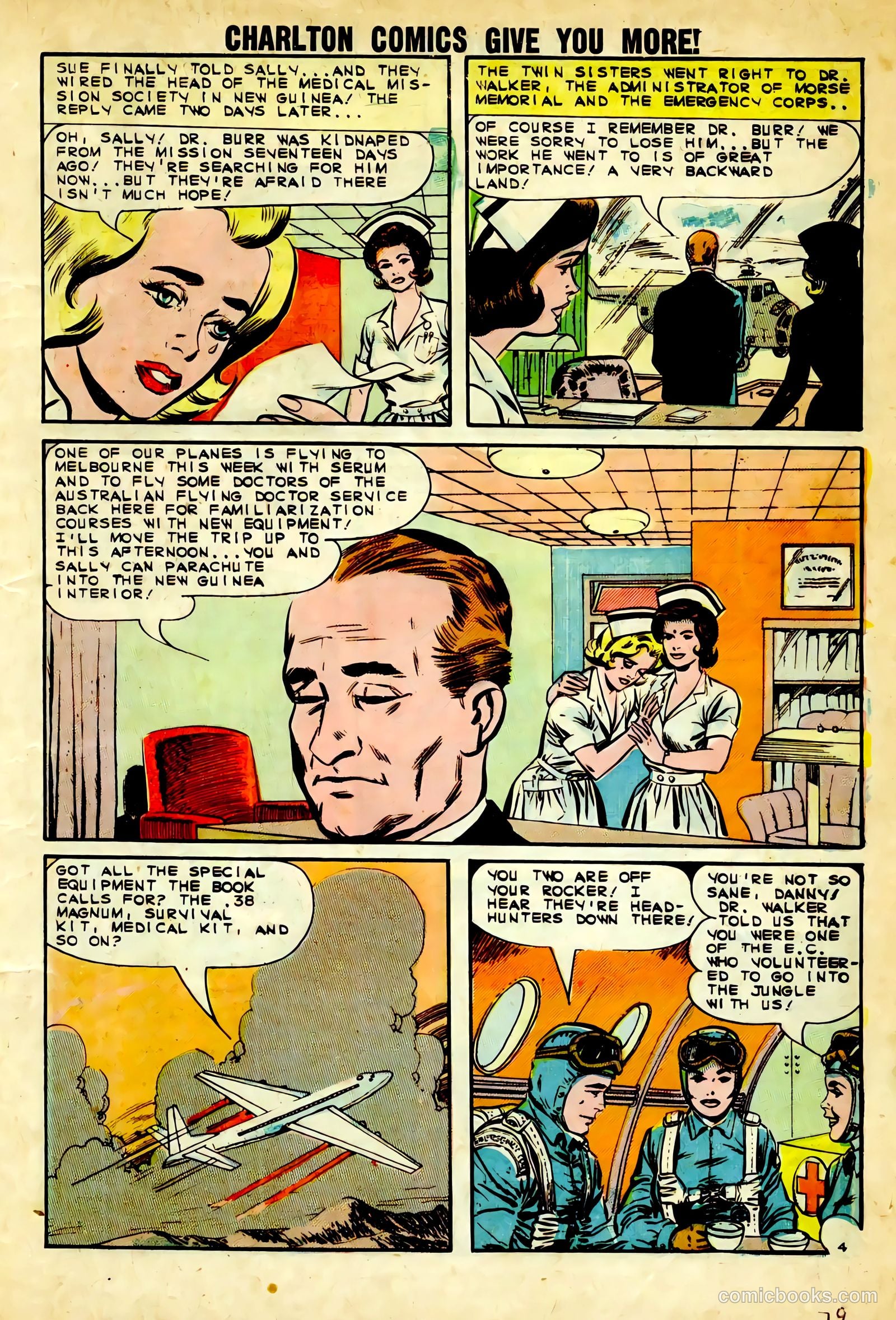 Sue and Sally Smith, Flying Nurses #53 — page 8 of 37