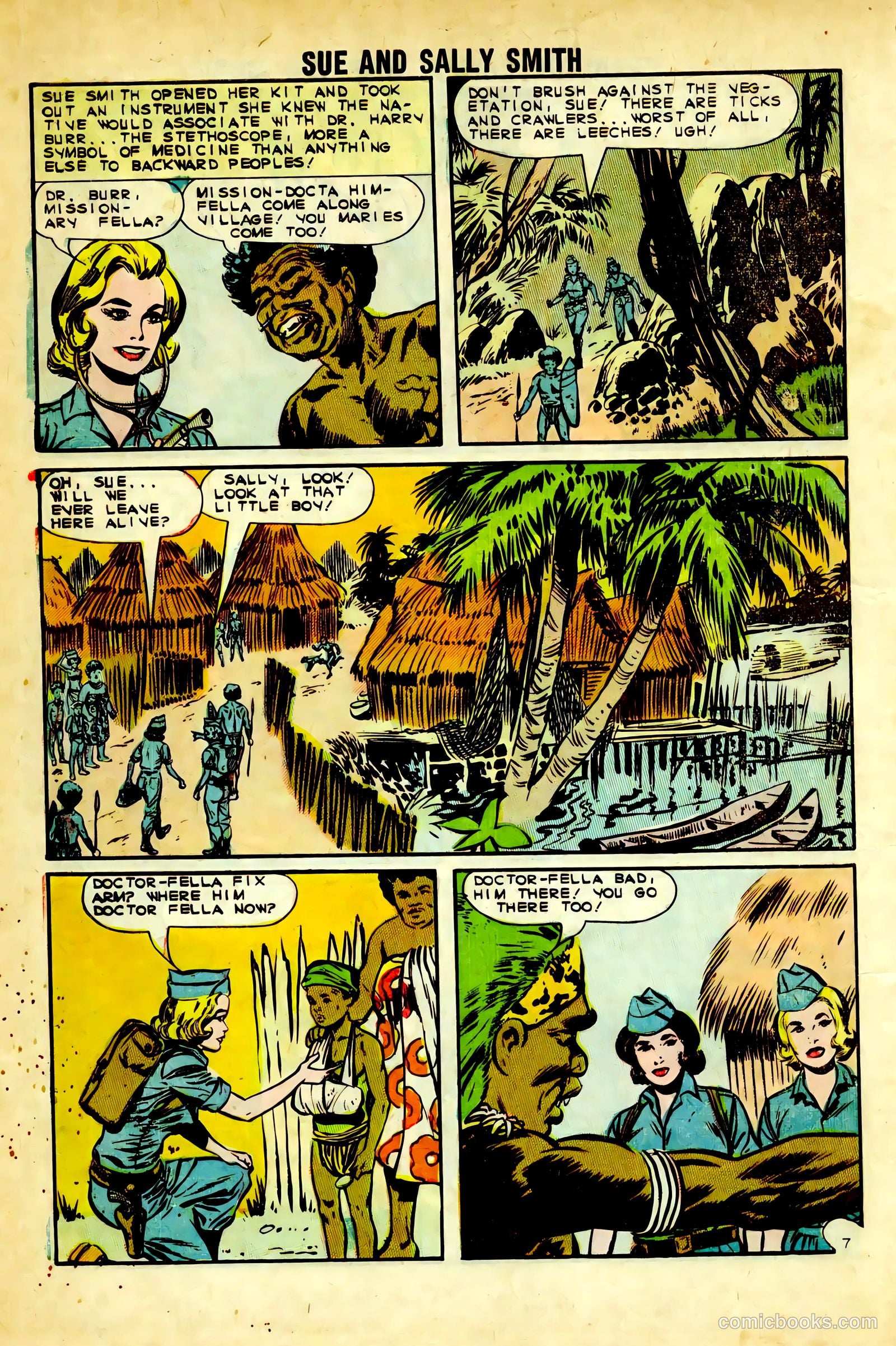 Sue and Sally Smith, Flying Nurses #53 — page 11 of 37
