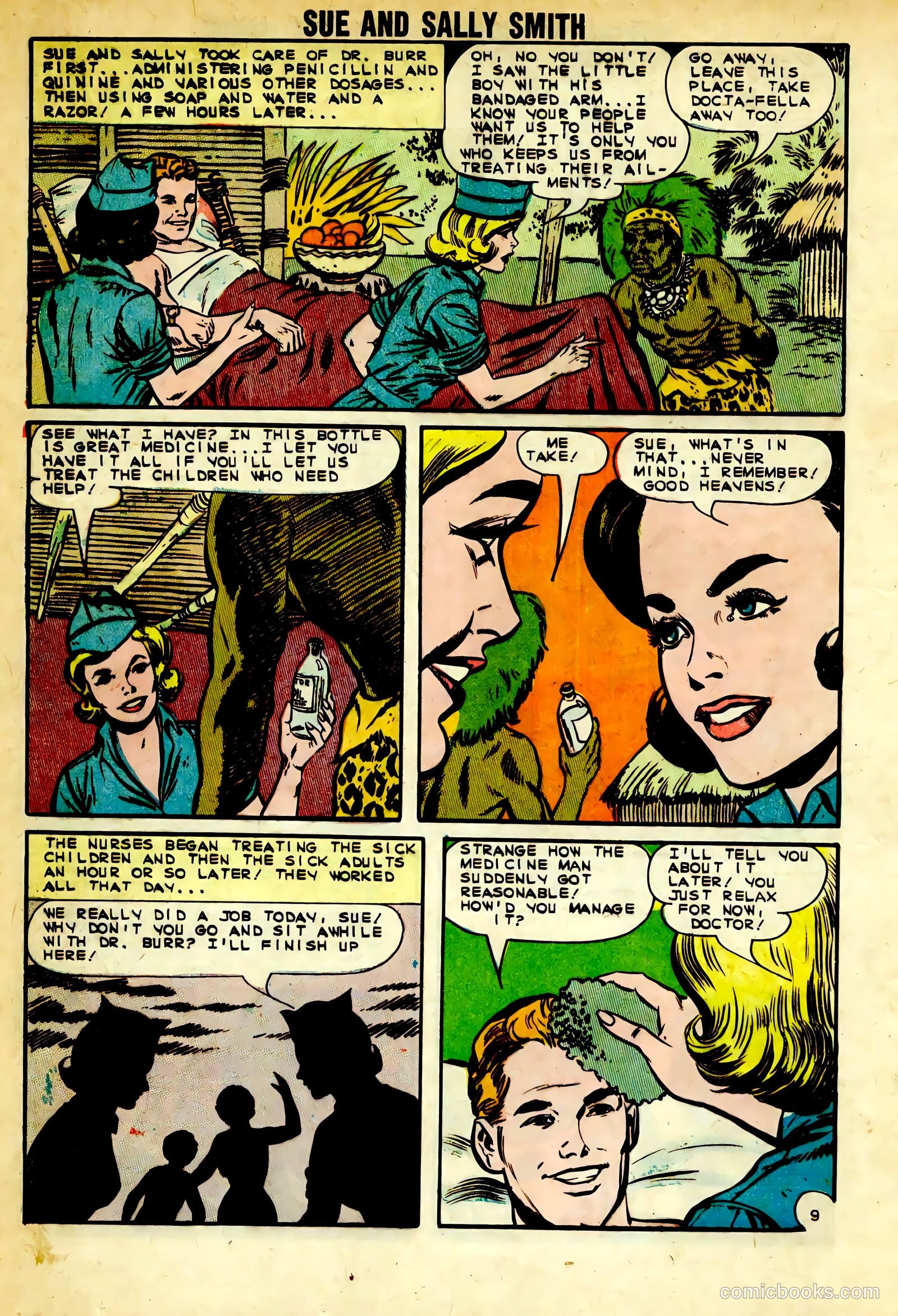 Sue and Sally Smith, Flying Nurses #53 — page 13 of 37