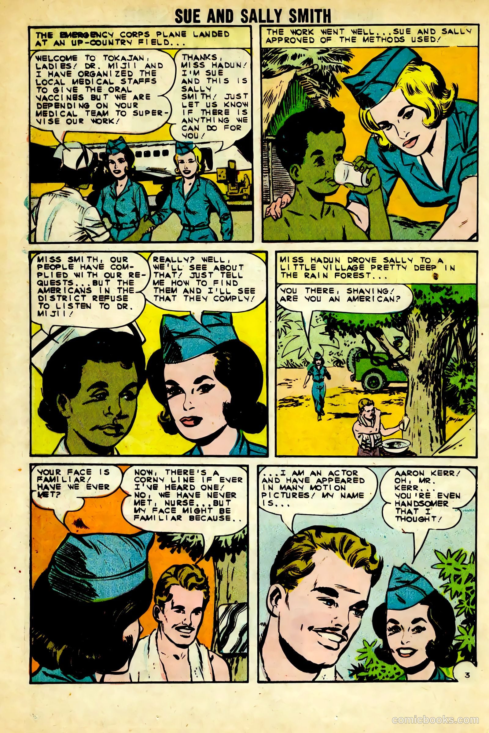 Sue and Sally Smith, Flying Nurses #53 — page 25 of 37