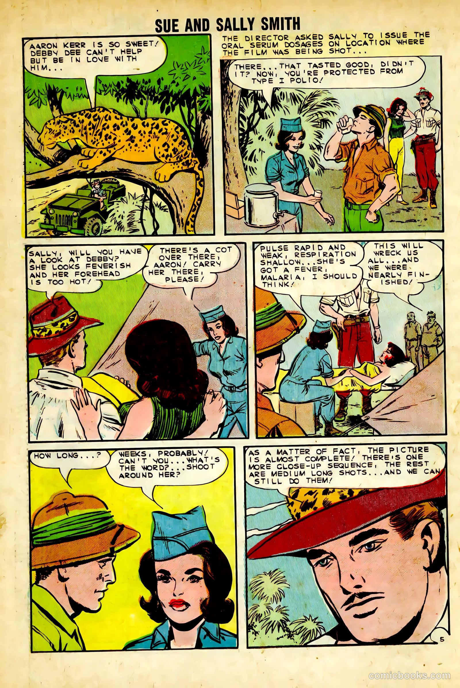 Sue and Sally Smith, Flying Nurses #53 — page 27 of 37