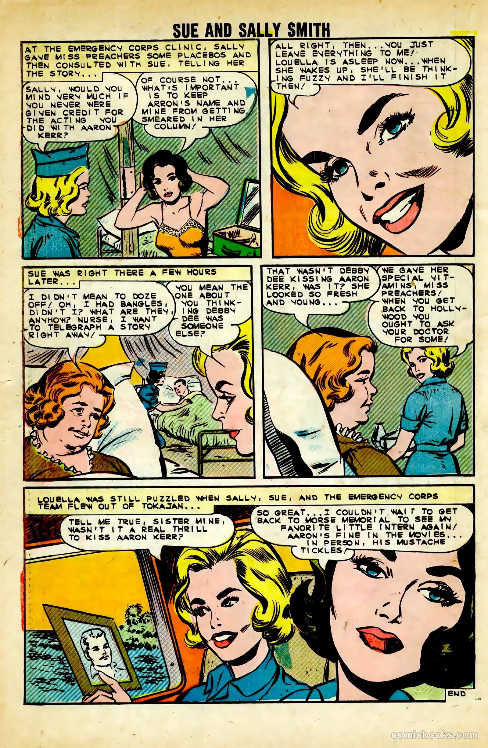 Sue and Sally Smith, Flying Nurses #53 — page 33 of 37