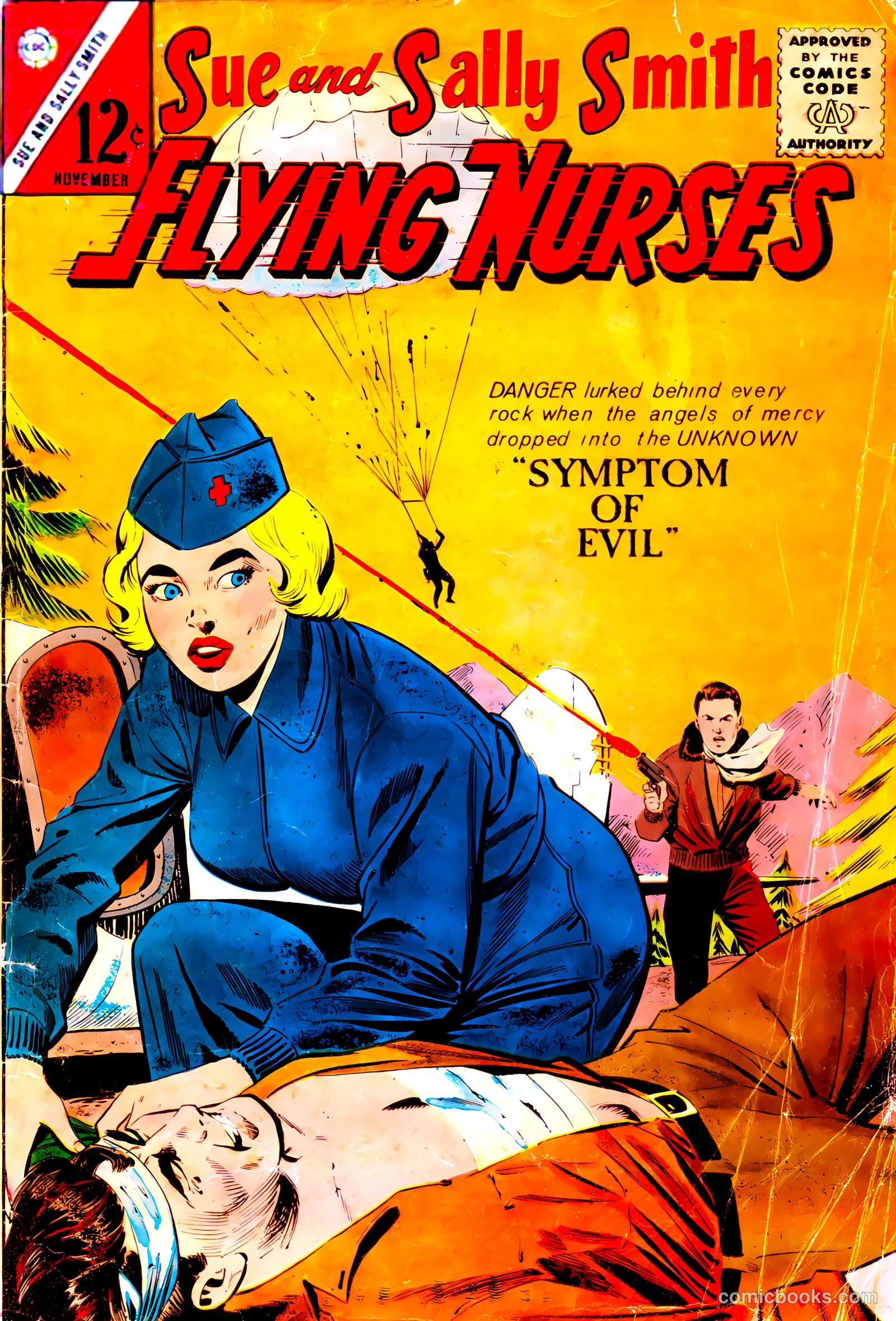 Sue and Sally Smith, Flying Nurses #54 — page 1 of 36