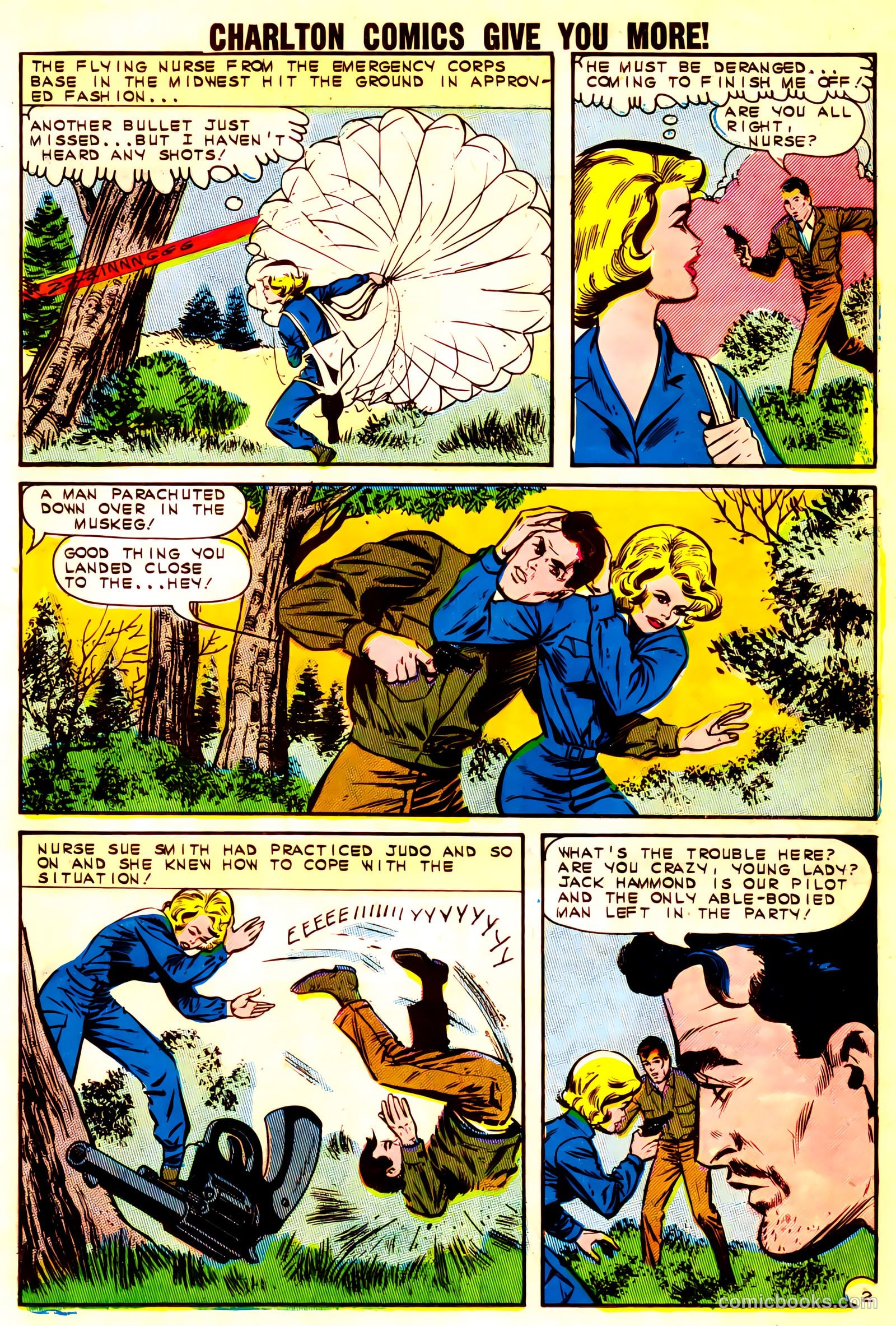 Sue and Sally Smith, Flying Nurses #54 — page 23 of 36