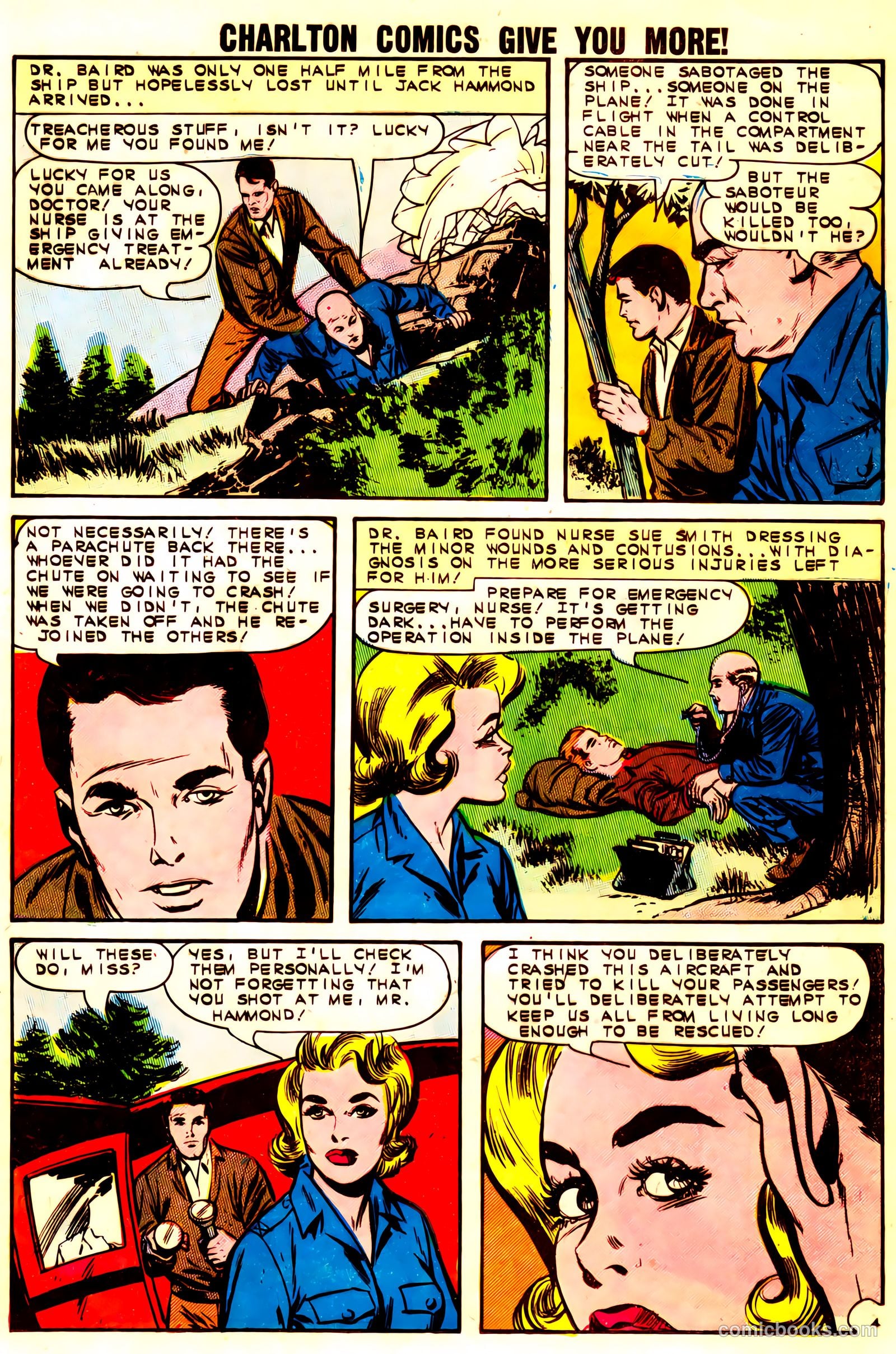 Sue and Sally Smith, Flying Nurses #54 — page 25 of 36