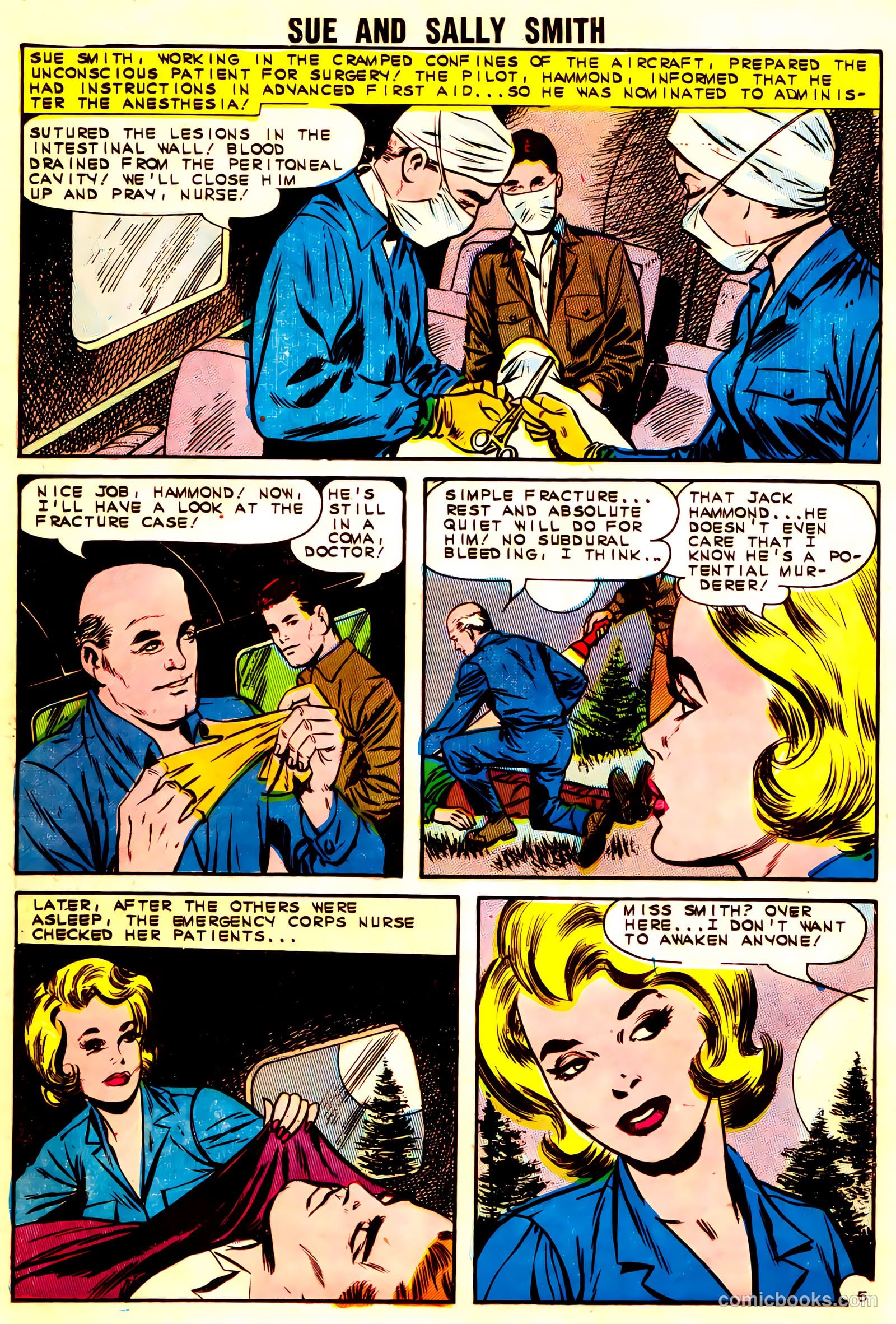 Sue and Sally Smith, Flying Nurses #54 — page 26 of 36