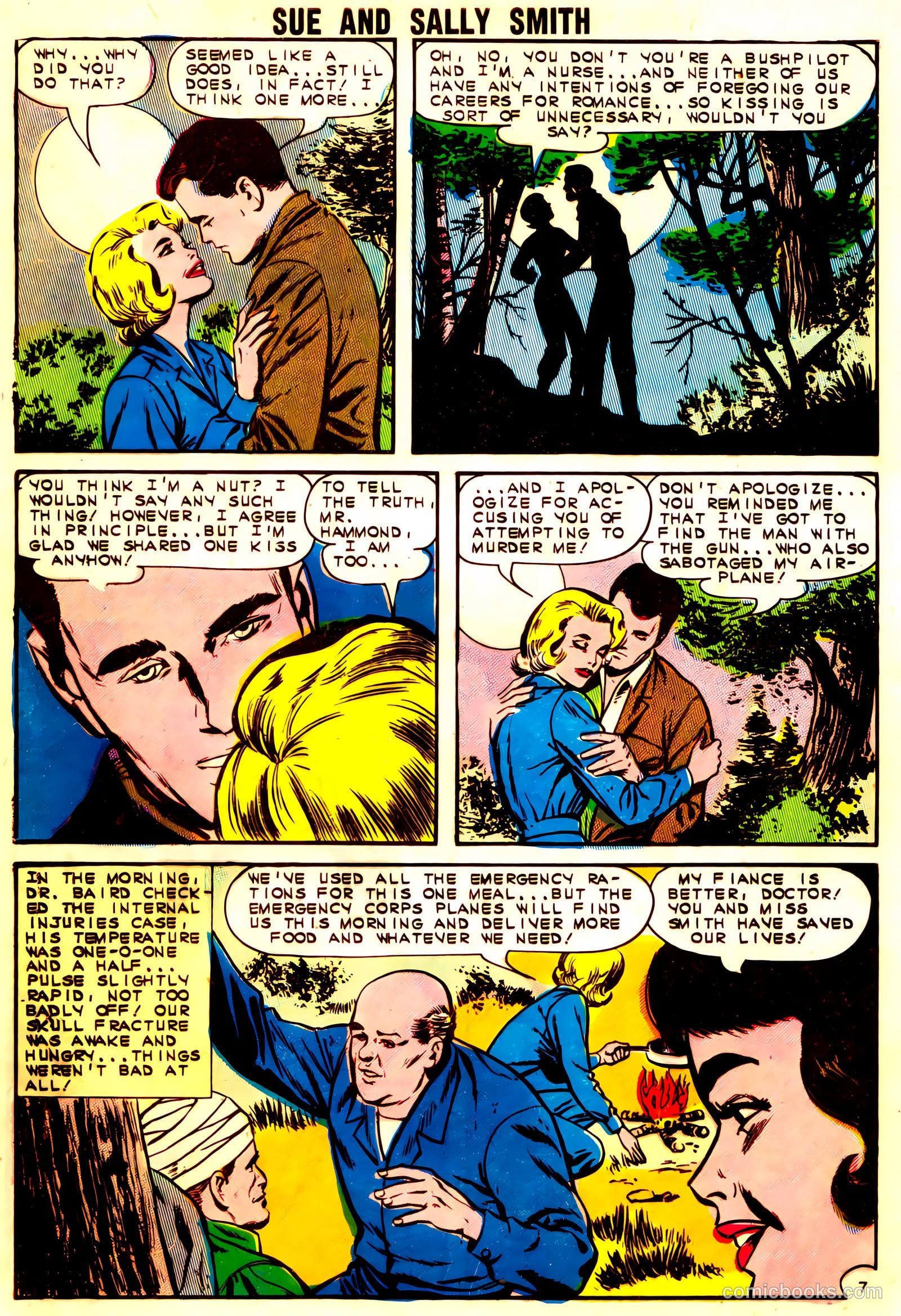 Sue and Sally Smith, Flying Nurses #54 — page 28 of 36
