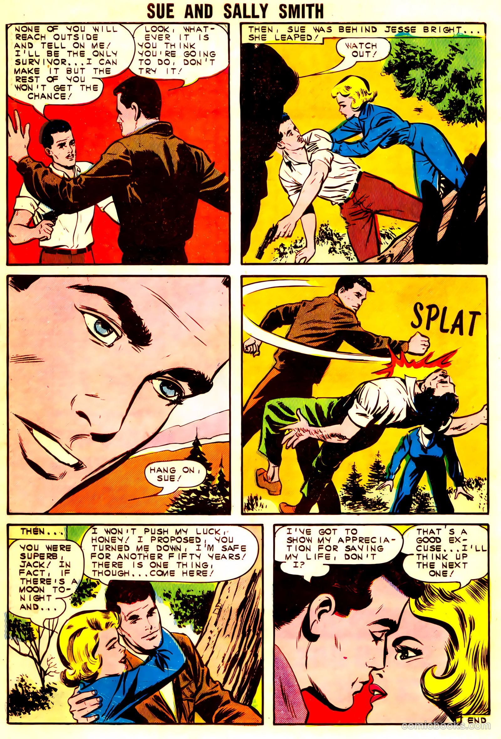 Sue and Sally Smith, Flying Nurses #54 — page 32 of 36