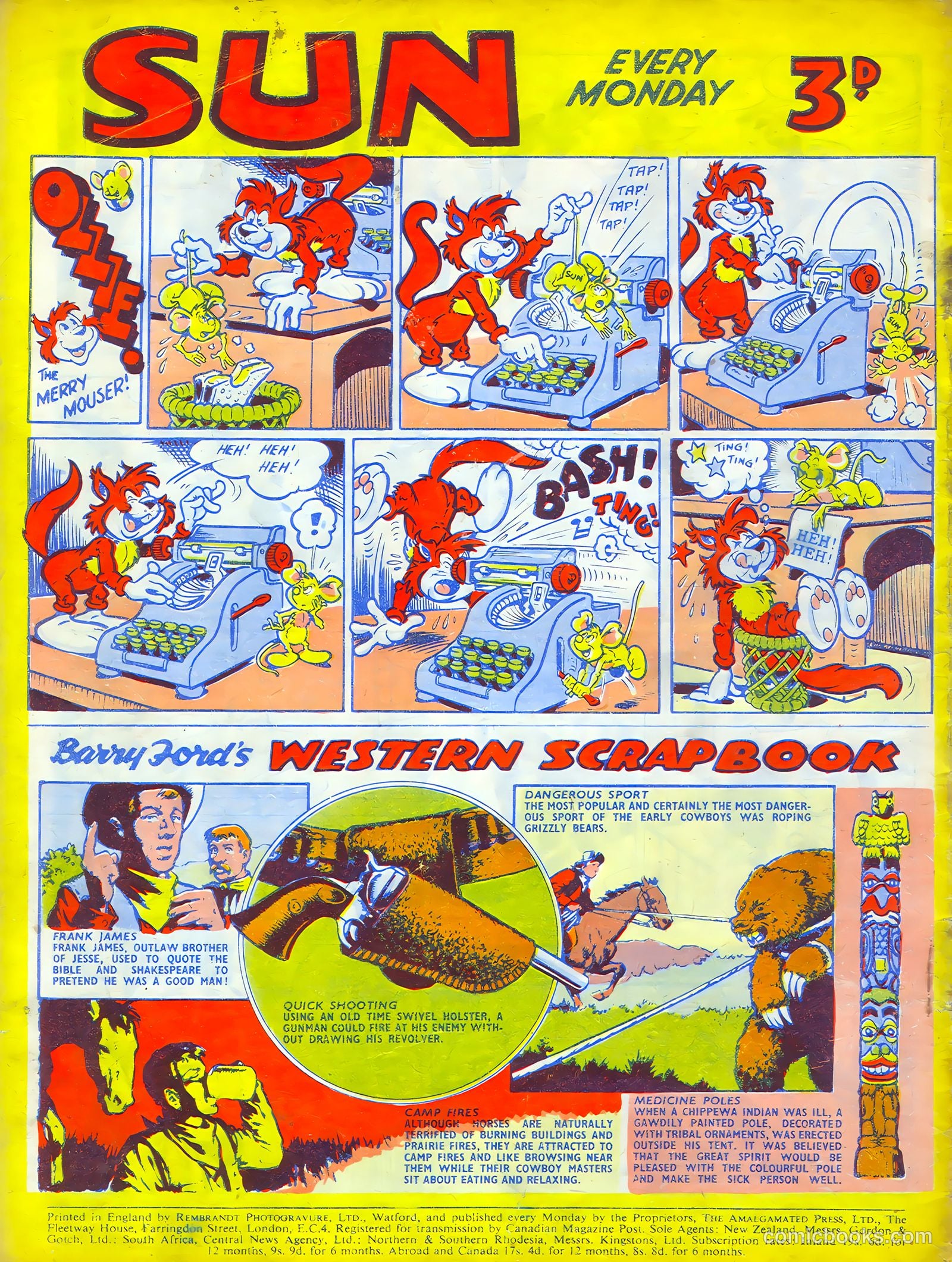 Sun #189 — page 20 of 20