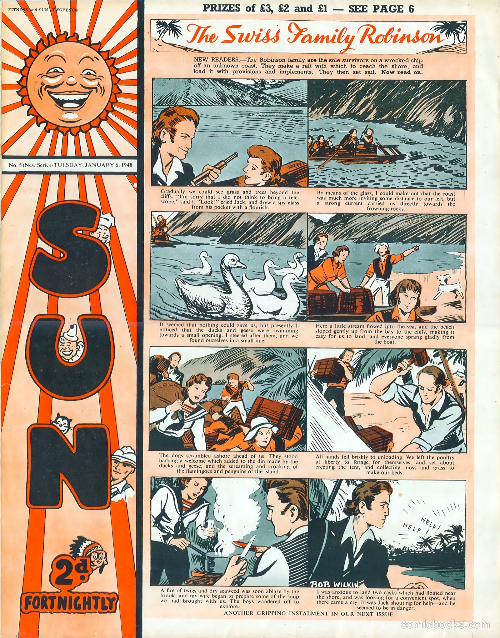 Sun #5 — page 1 of 7
