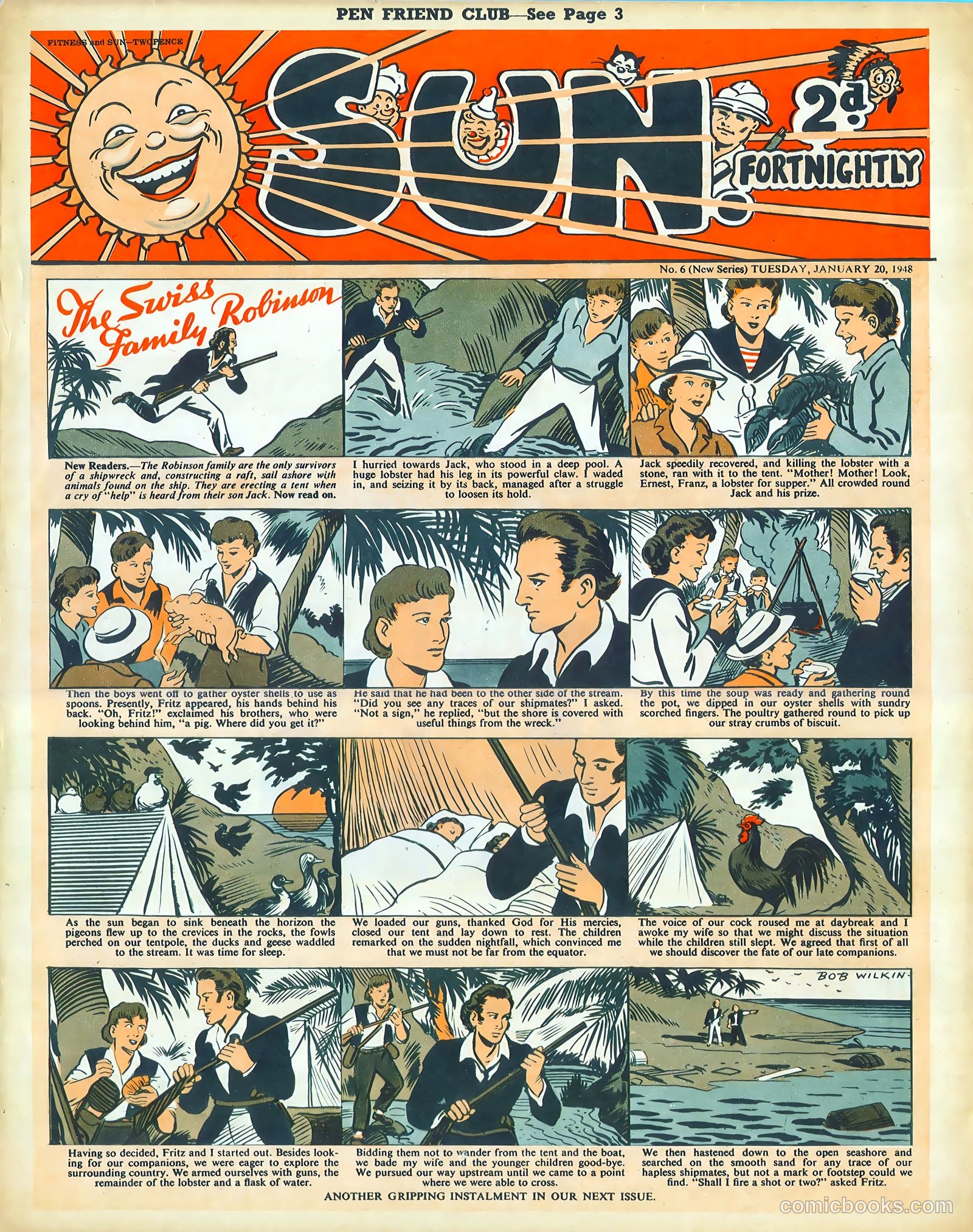 Sun #6 — page 1 of 7
