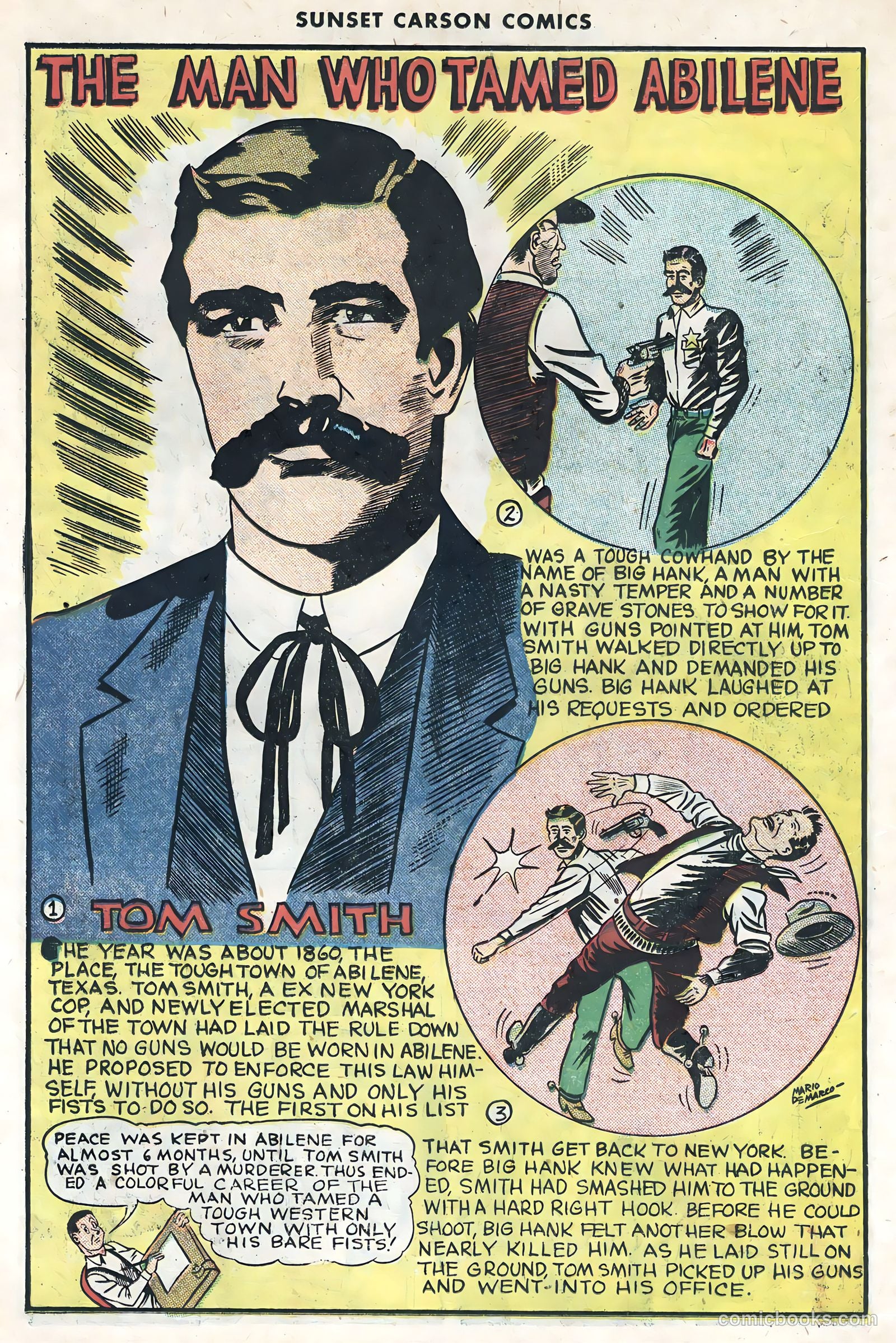 Sunset Carson Comics #1 — page 11 of 36