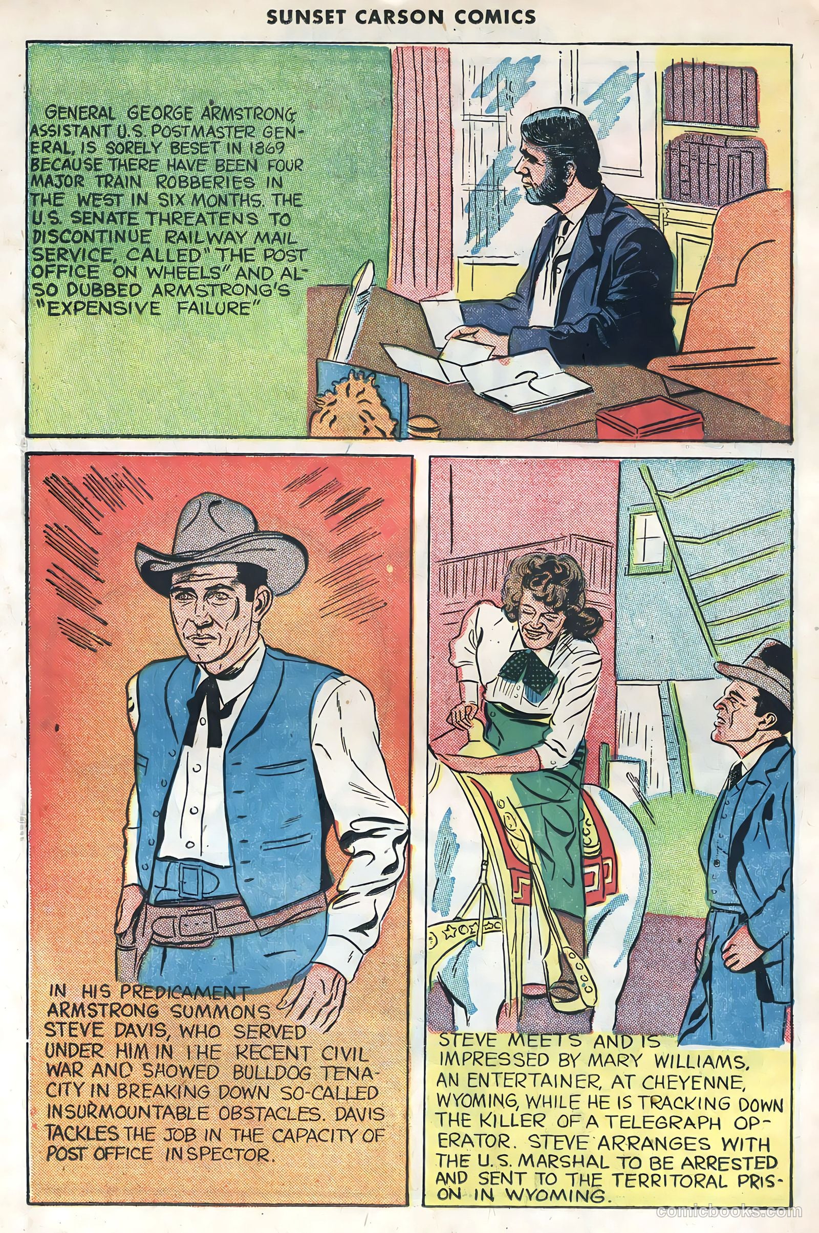 Sunset Carson Comics #1 — page 22 of 36