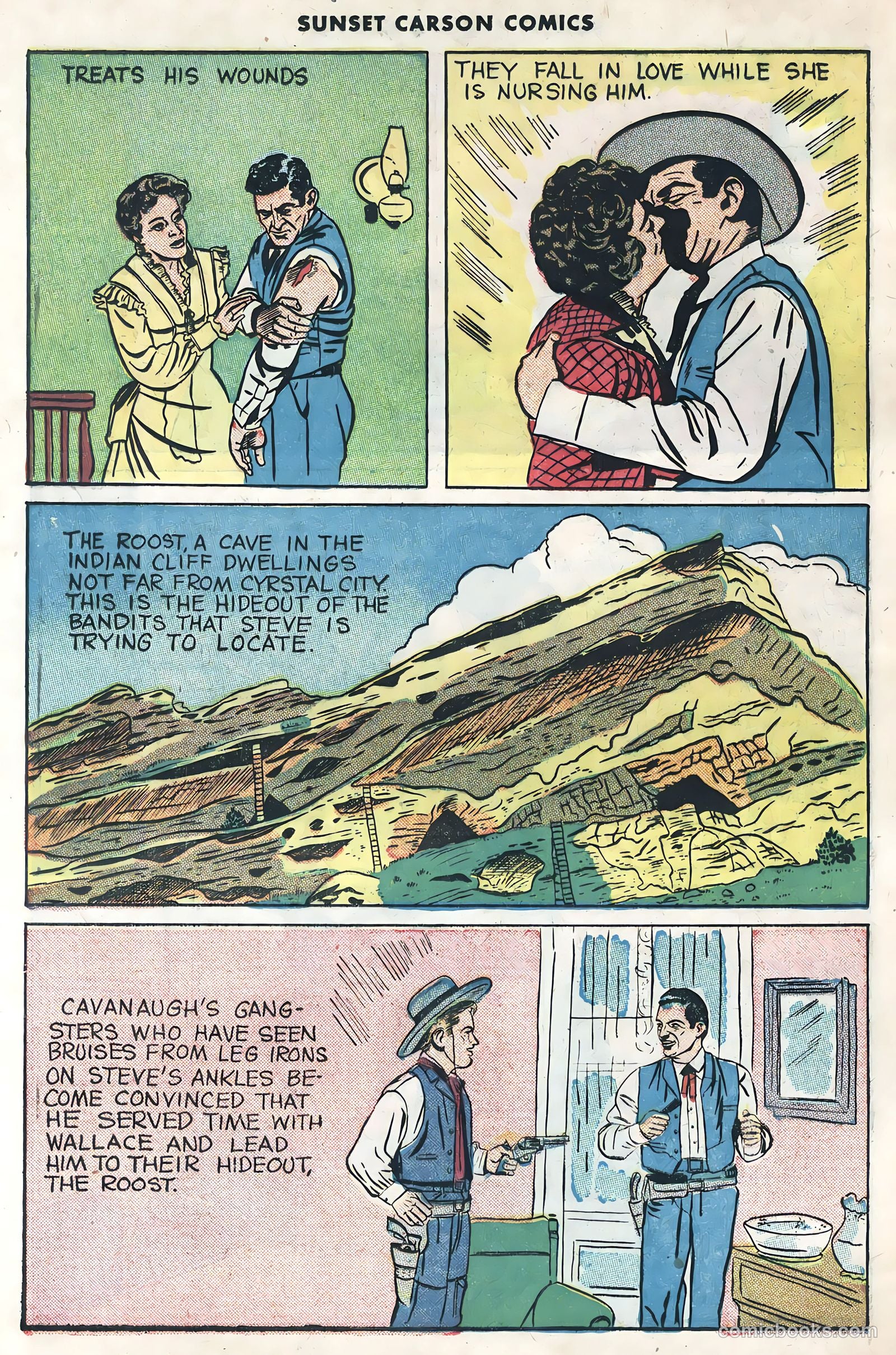 Sunset Carson Comics #1 — page 24 of 36
