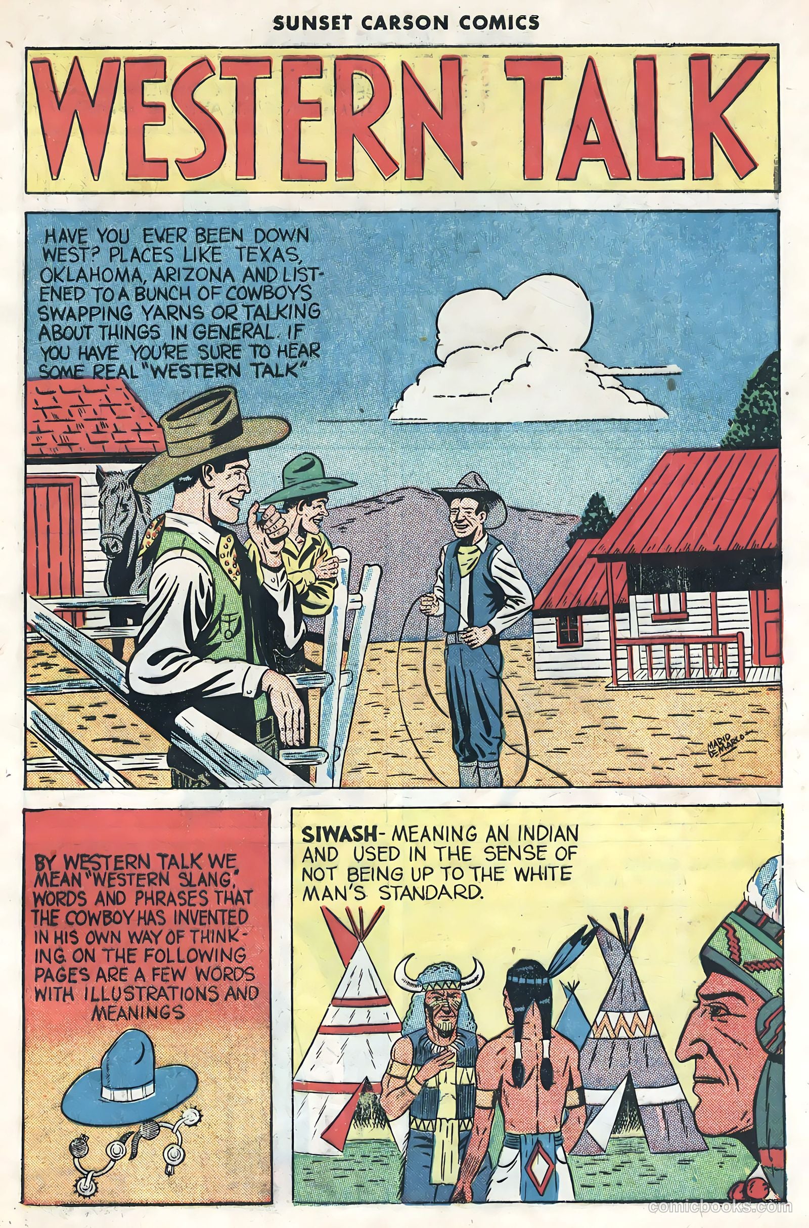 Sunset Carson Comics #1 — page 29 of 36