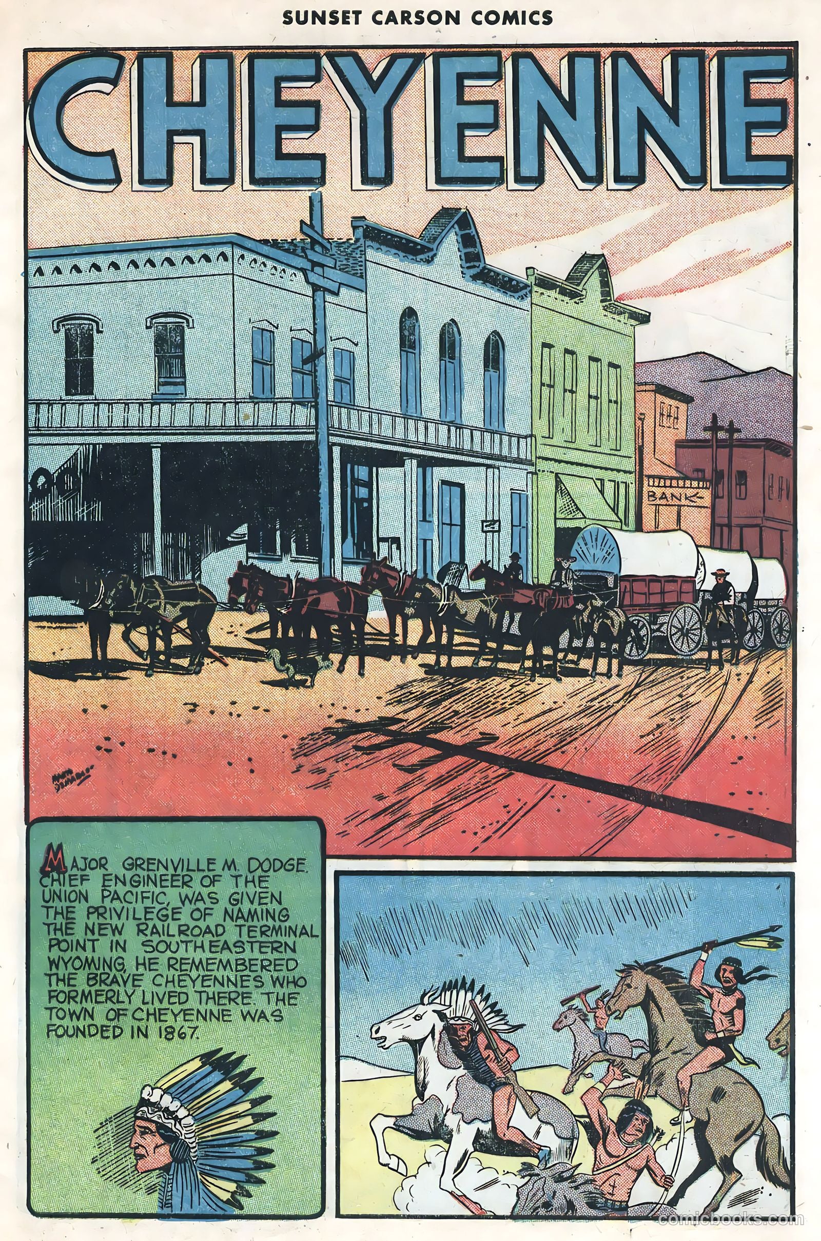 Sunset Carson Comics #1 — page 33 of 36
