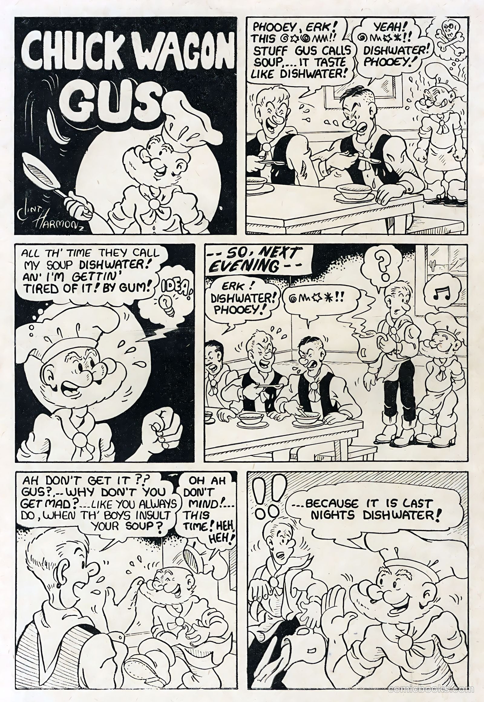 Sunset Carson Comics #1 — page 36 of 36