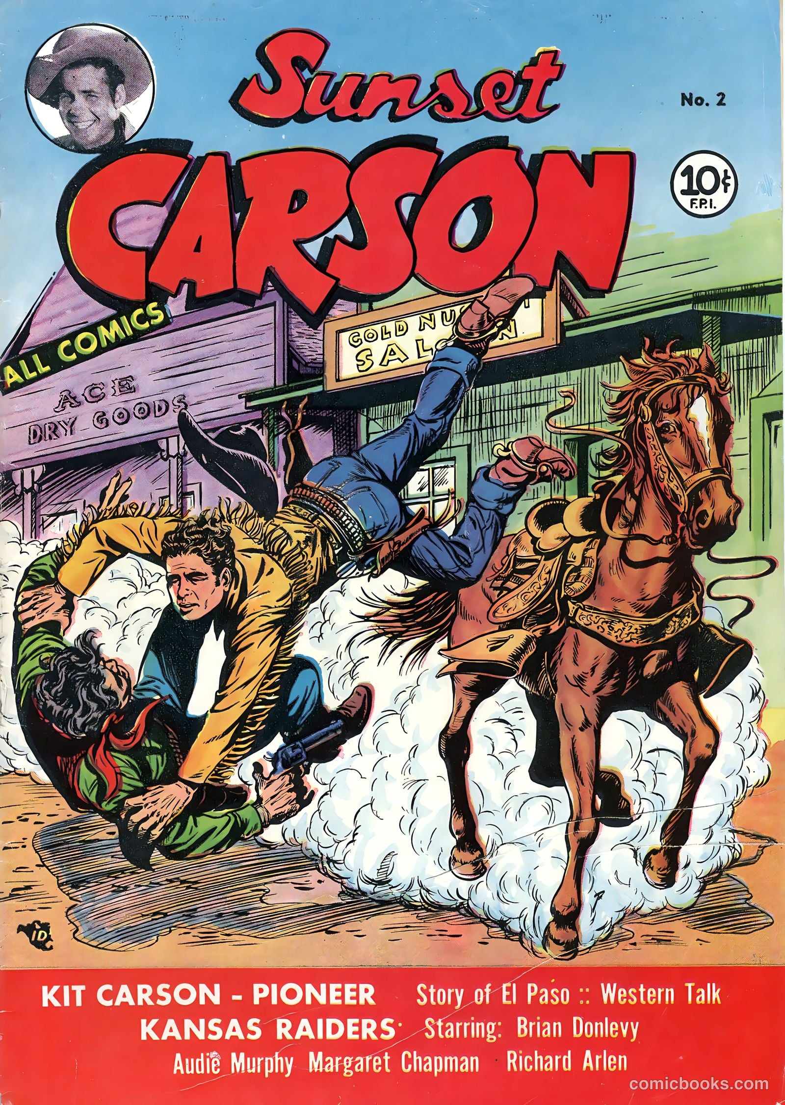Sunset Carson Comics #2 — page 1 of 36