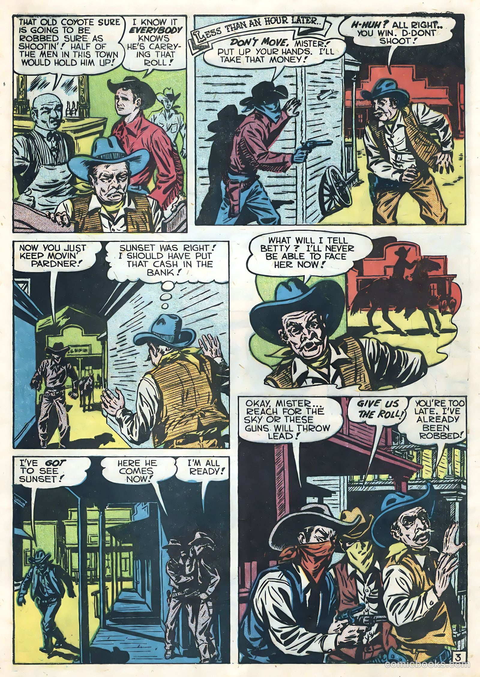Sunset Carson Comics #2 — page 5 of 36