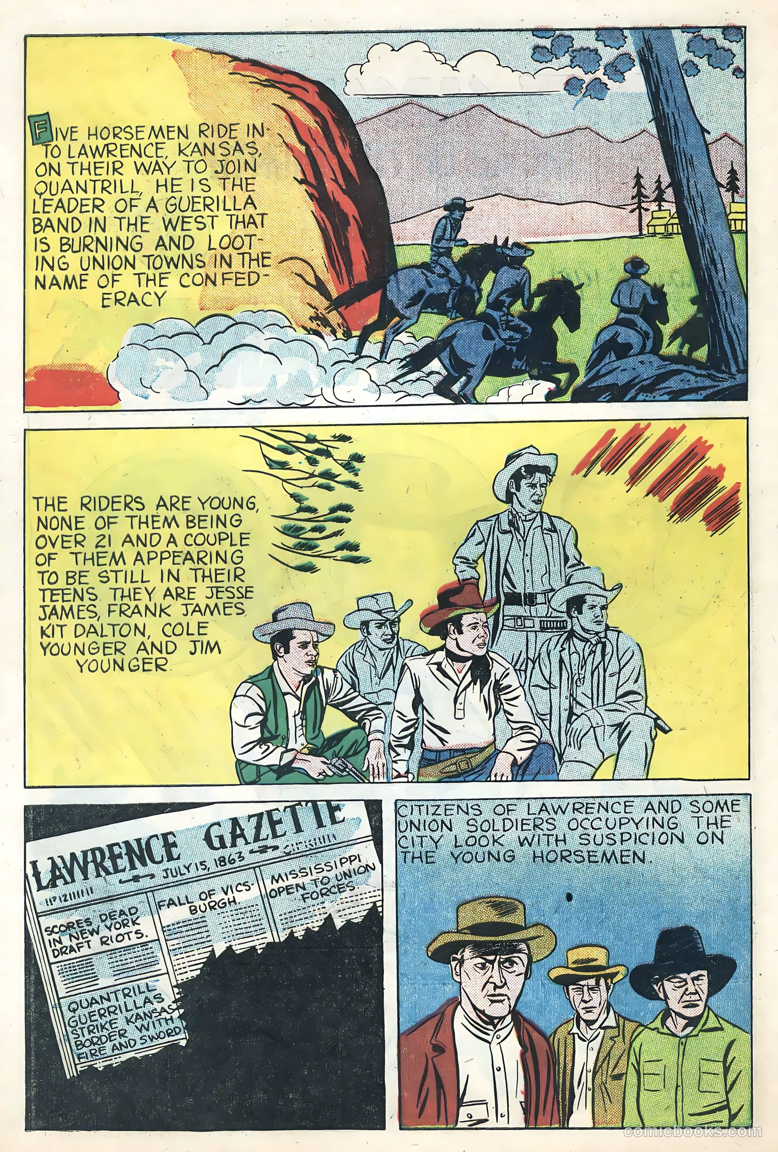Sunset Carson Comics #2 — page 10 of 36