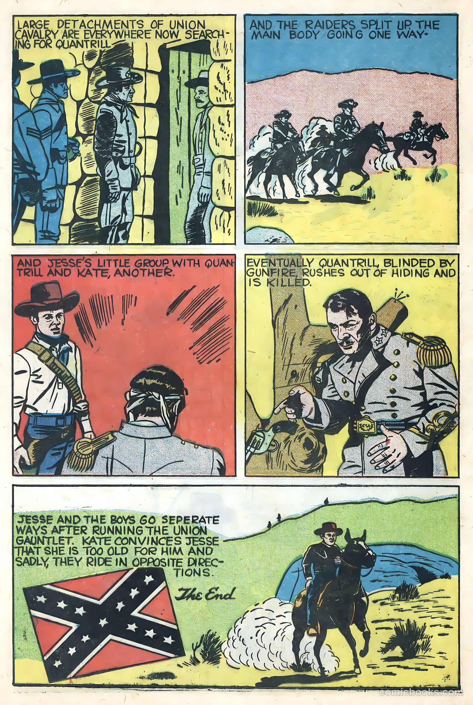 Sunset Carson Comics #2 — page 16 of 36