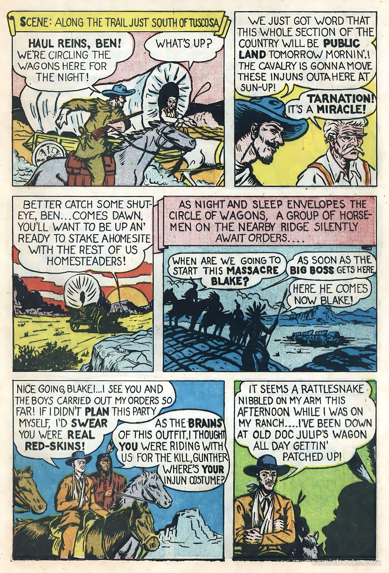 Sunset Carson Comics #2 — page 25 of 36