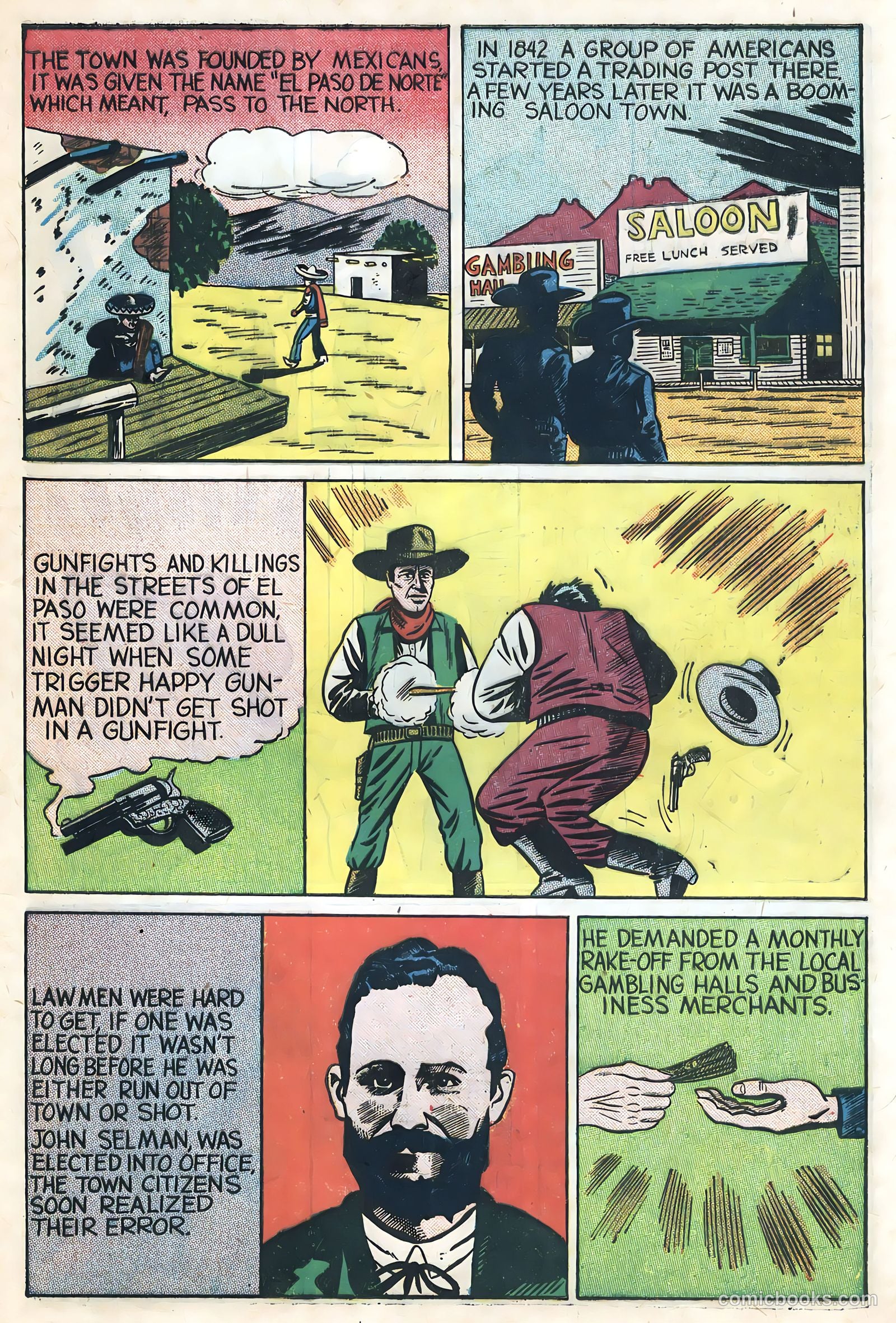 Sunset Carson Comics #2 — page 33 of 36