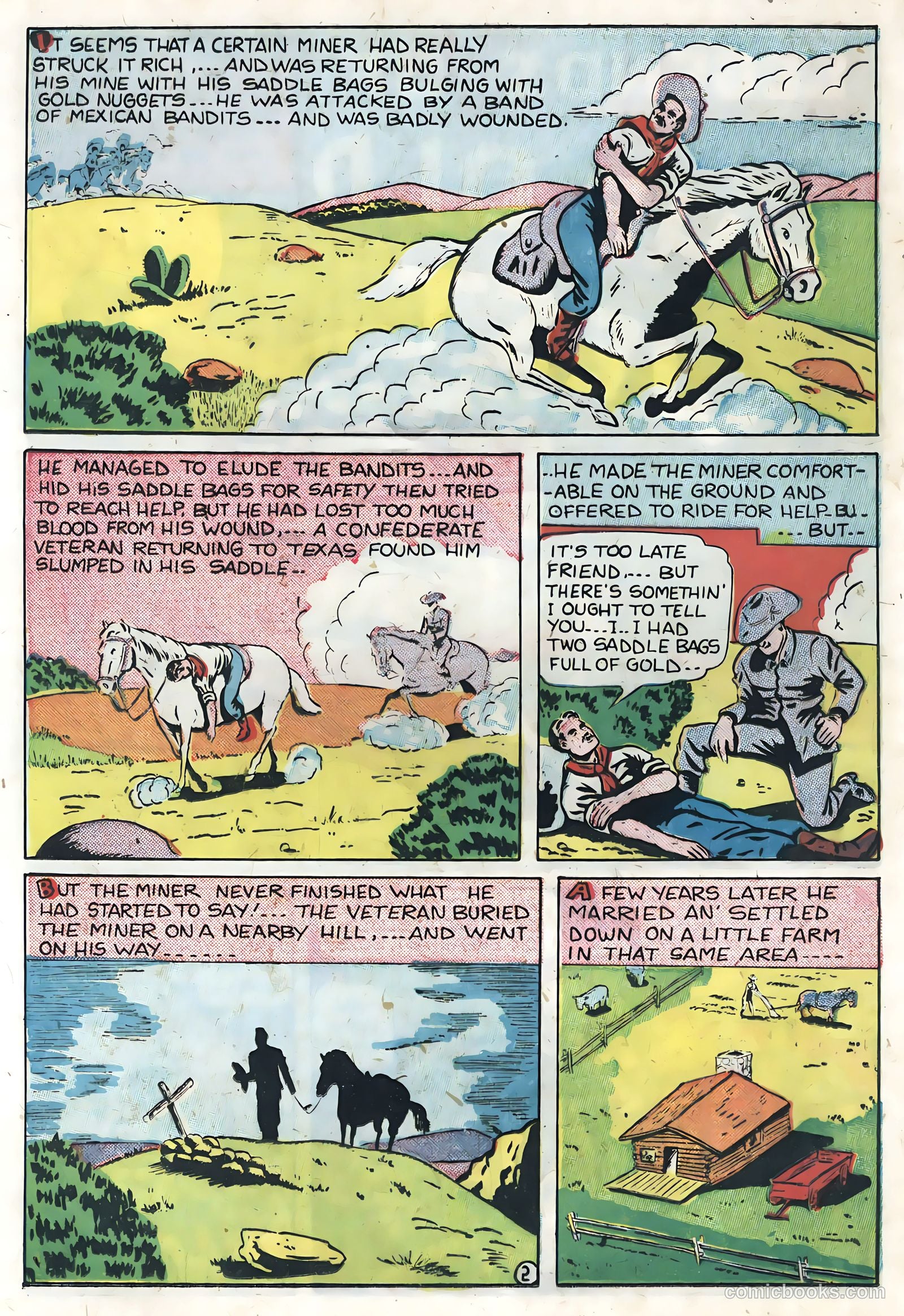 Sunset Carson Comics #3 — page 12 of 36