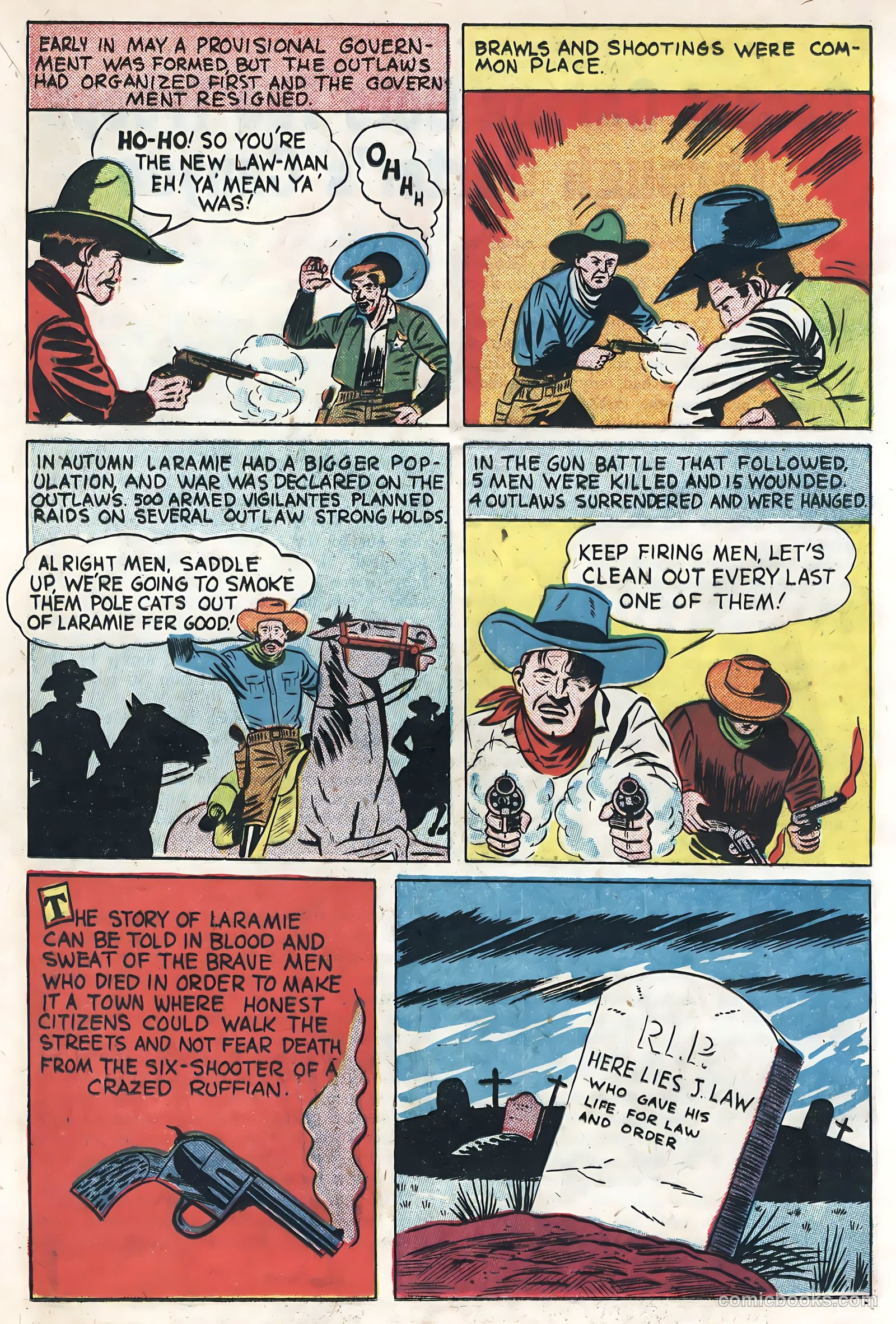 Sunset Carson Comics #3 — page 17 of 36