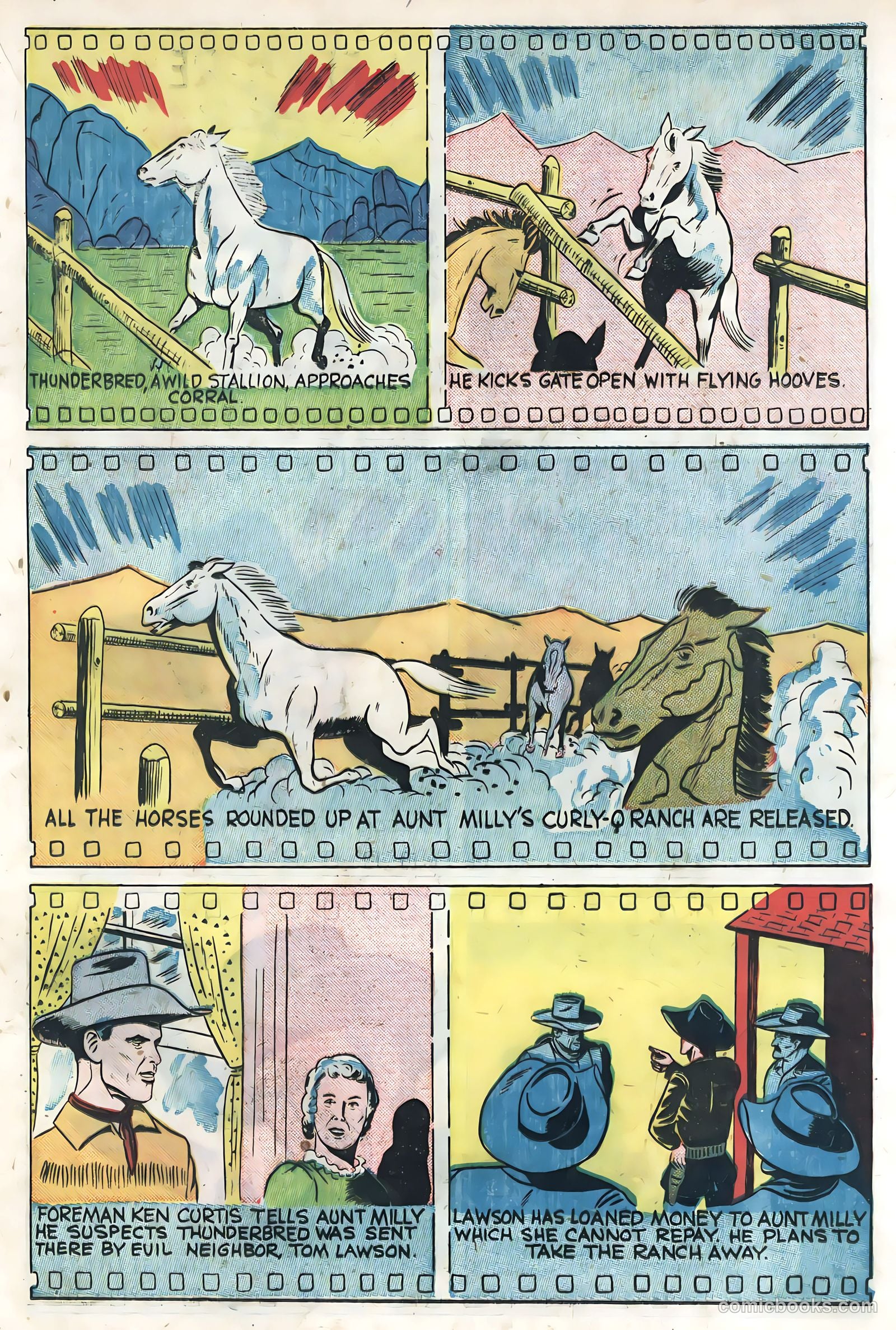 Sunset Carson Comics #3 — page 21 of 36