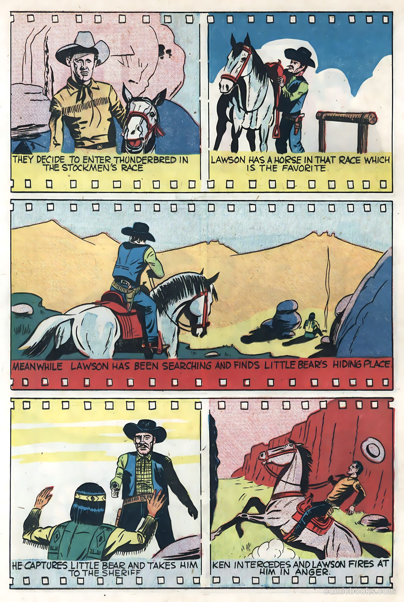 Sunset Carson Comics #3 — page 24 of 36