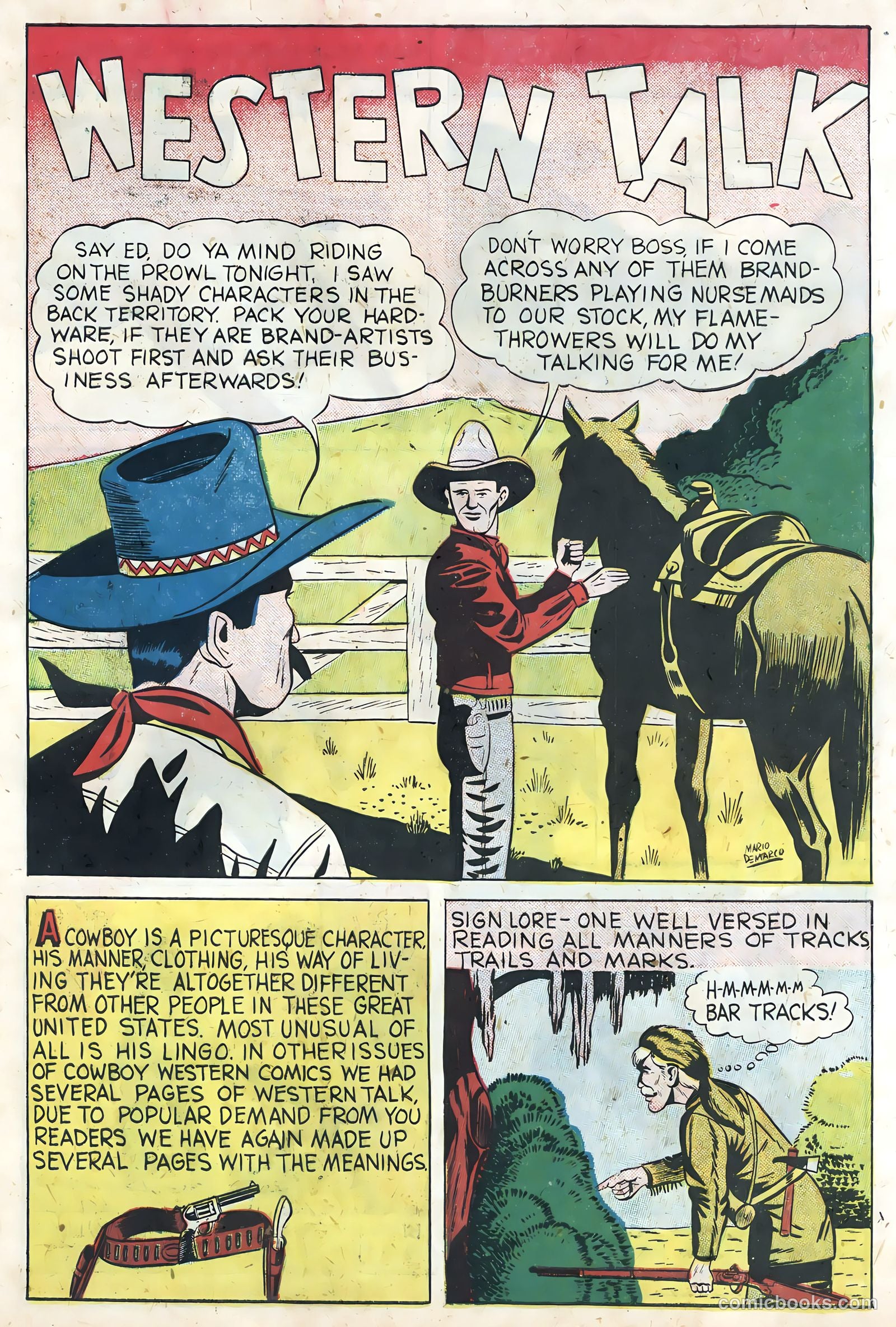 Sunset Carson Comics #3 — page 27 of 36