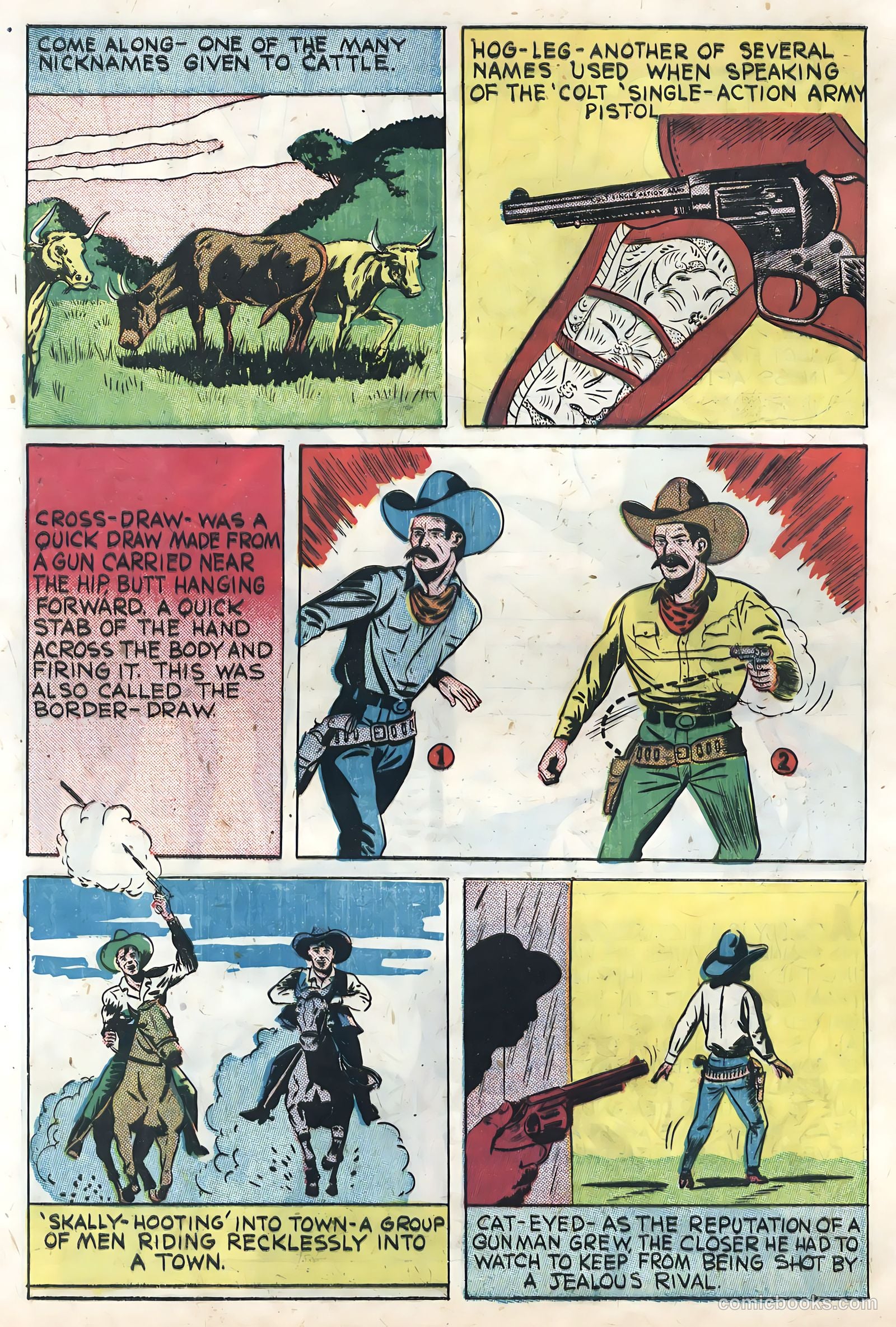 Sunset Carson Comics #3 — page 28 of 36