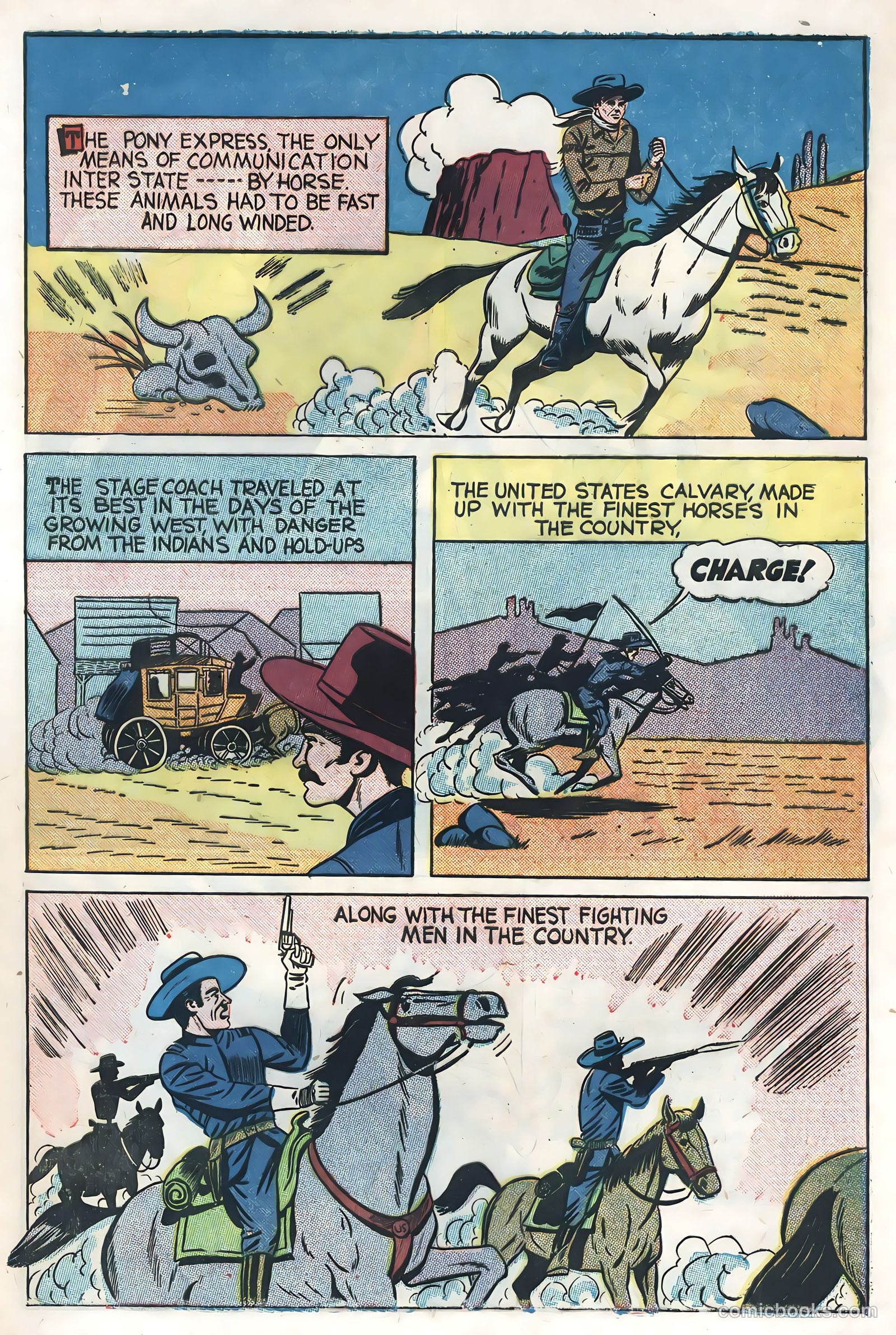 Sunset Carson Comics #4 — page 29 of 36