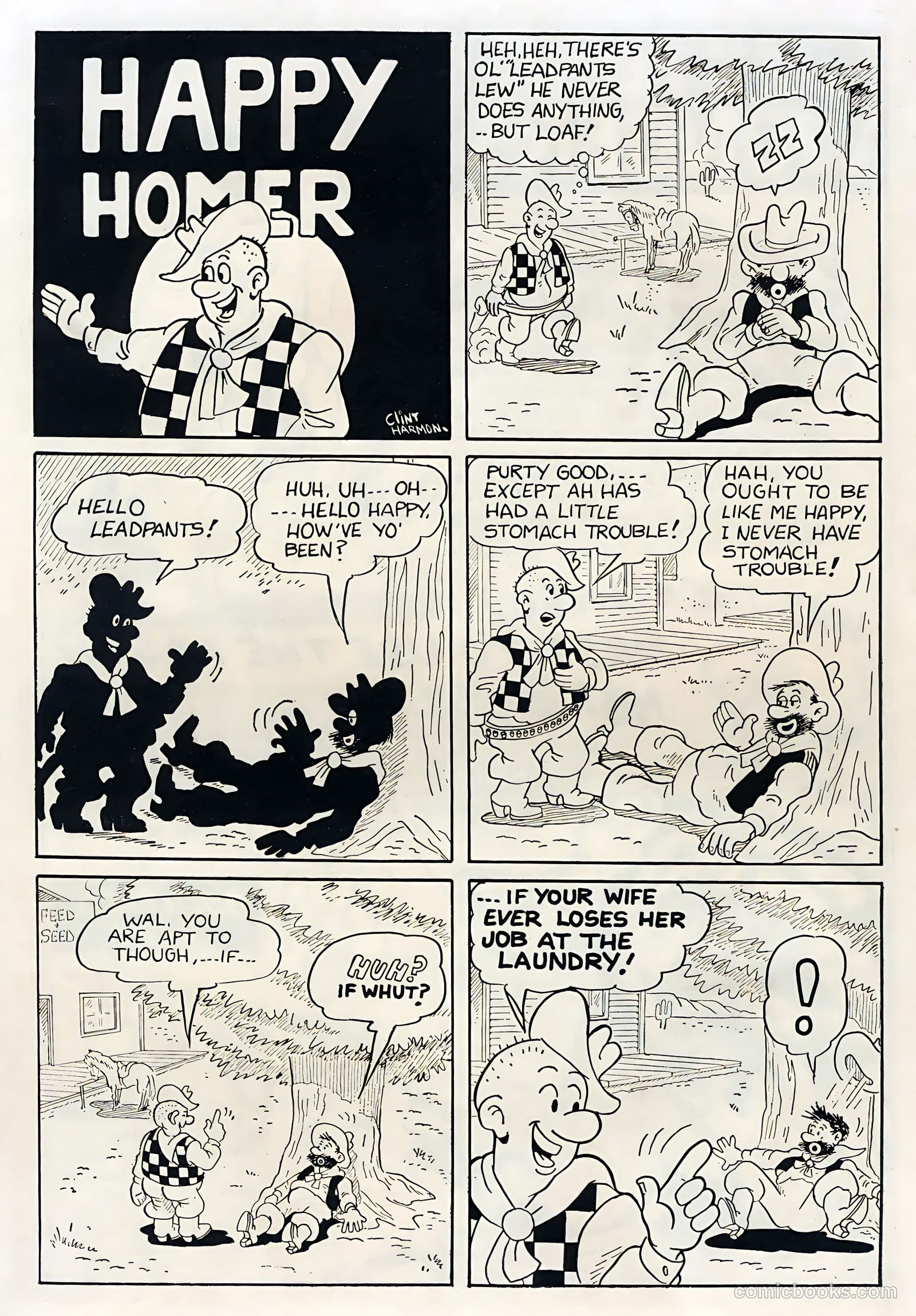Sunset Carson Comics #4 — page 35 of 36