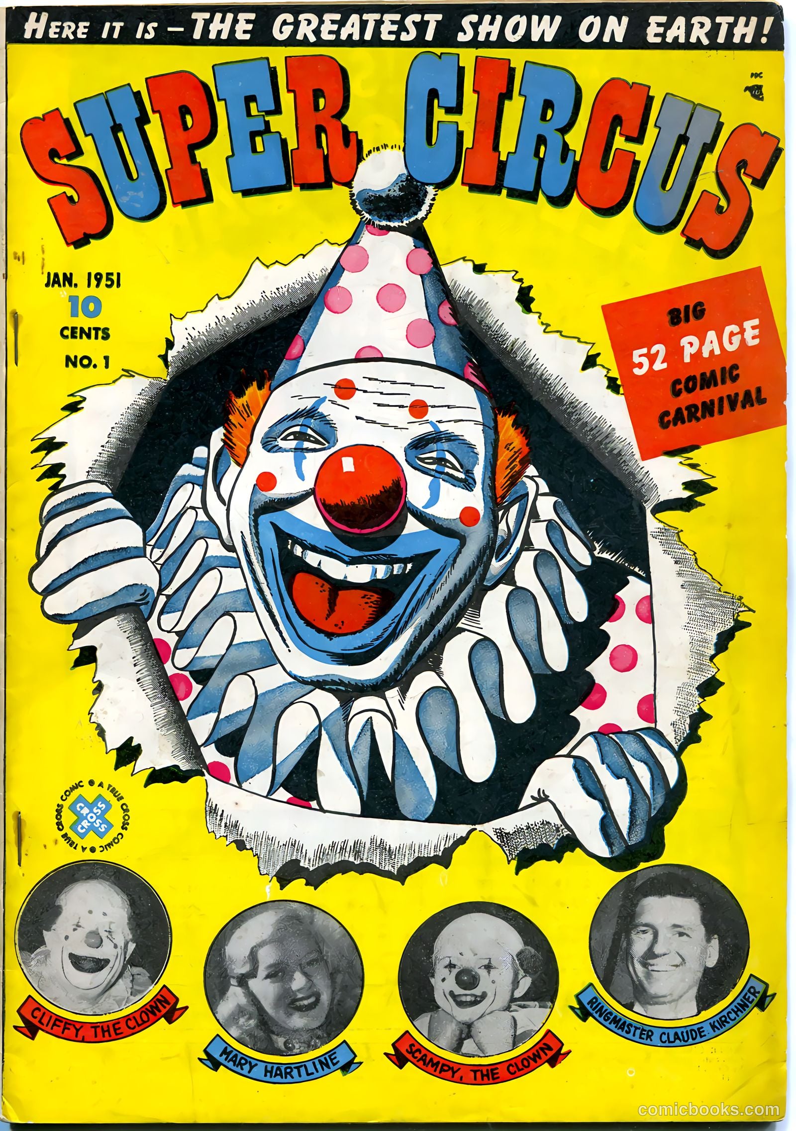 Super Circus #1 — page 1 of 52