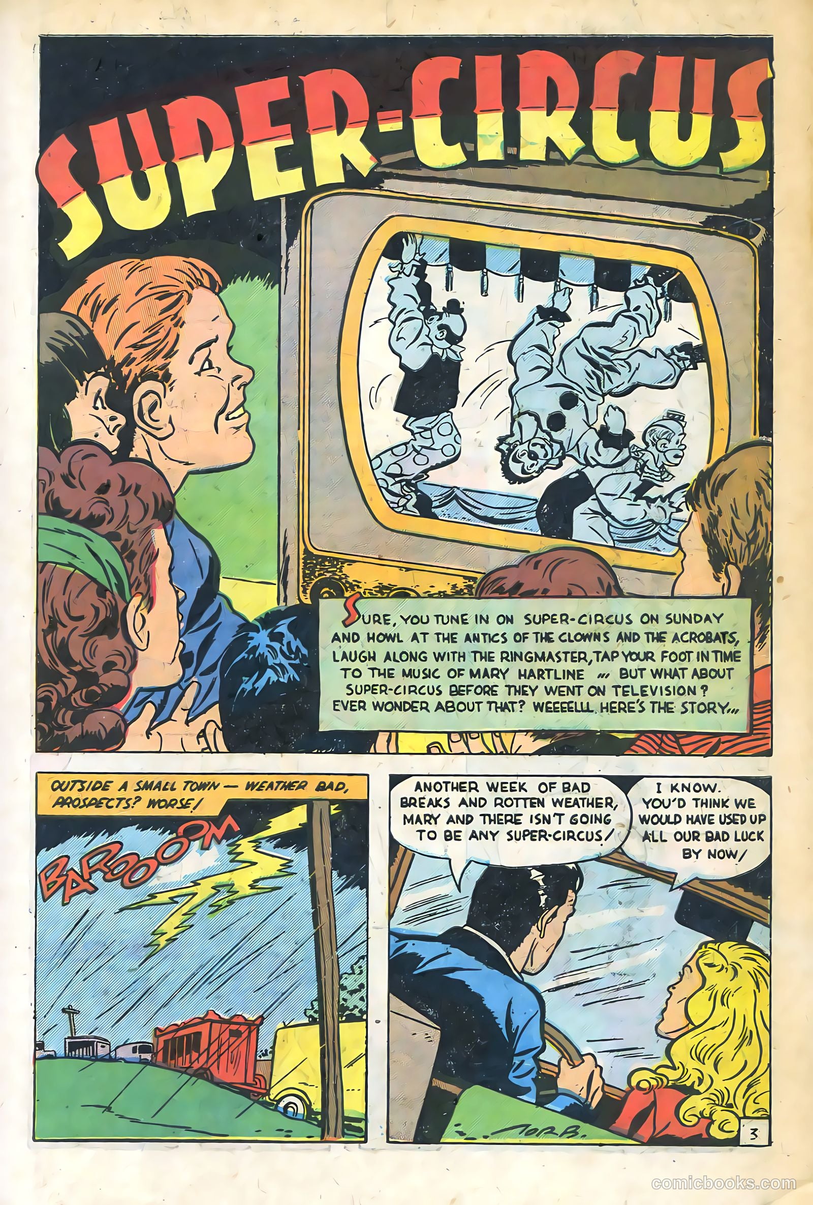 Super Circus #1 — page 3 of 52