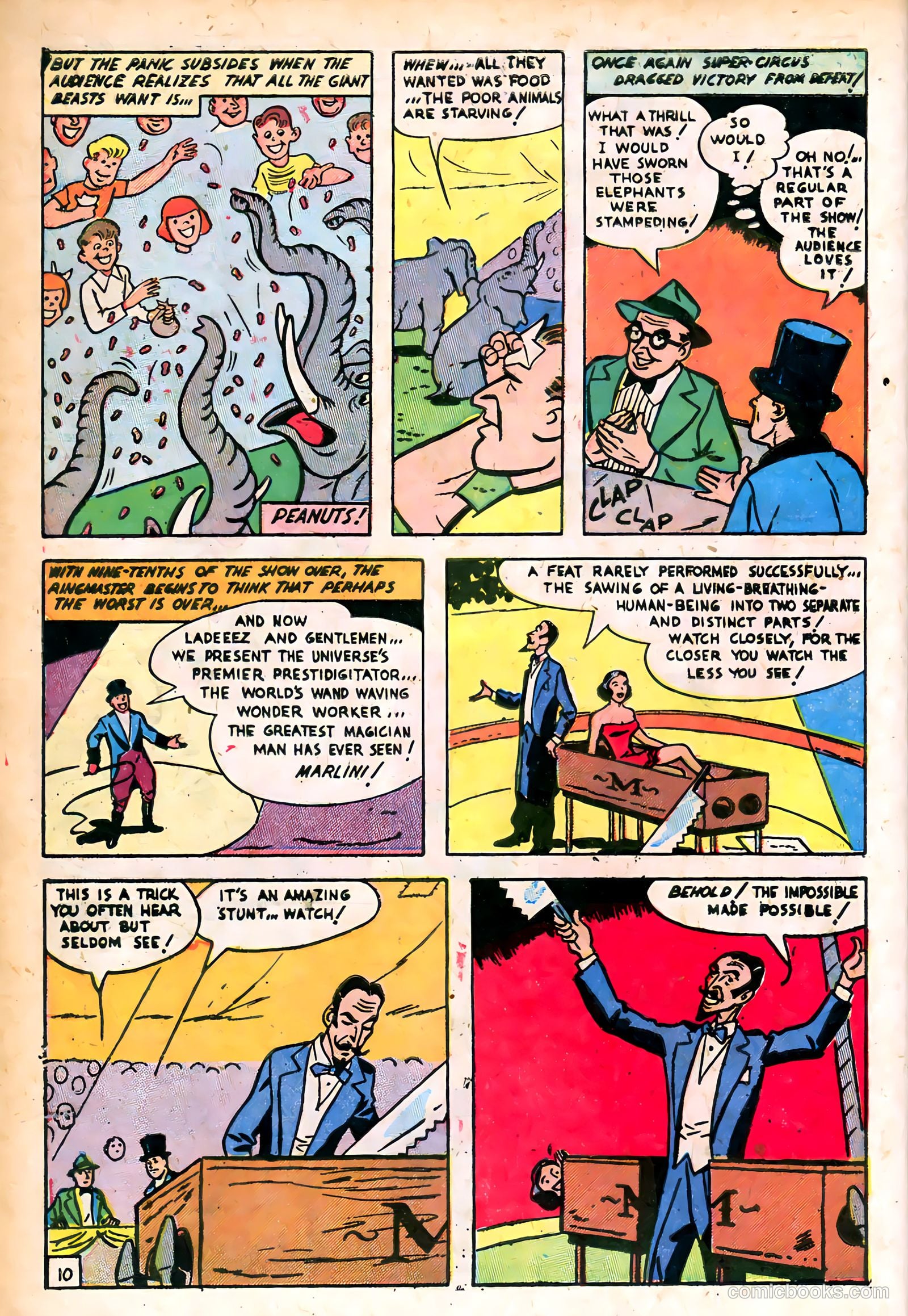 Super Circus #1 — page 10 of 52