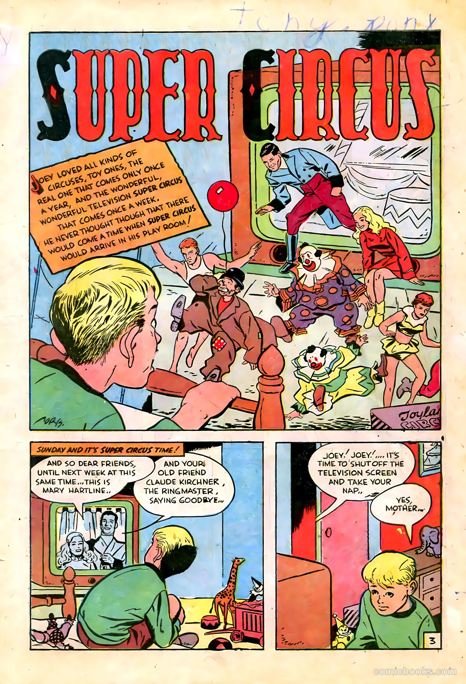 Super Circus #2 — page 4 of 37