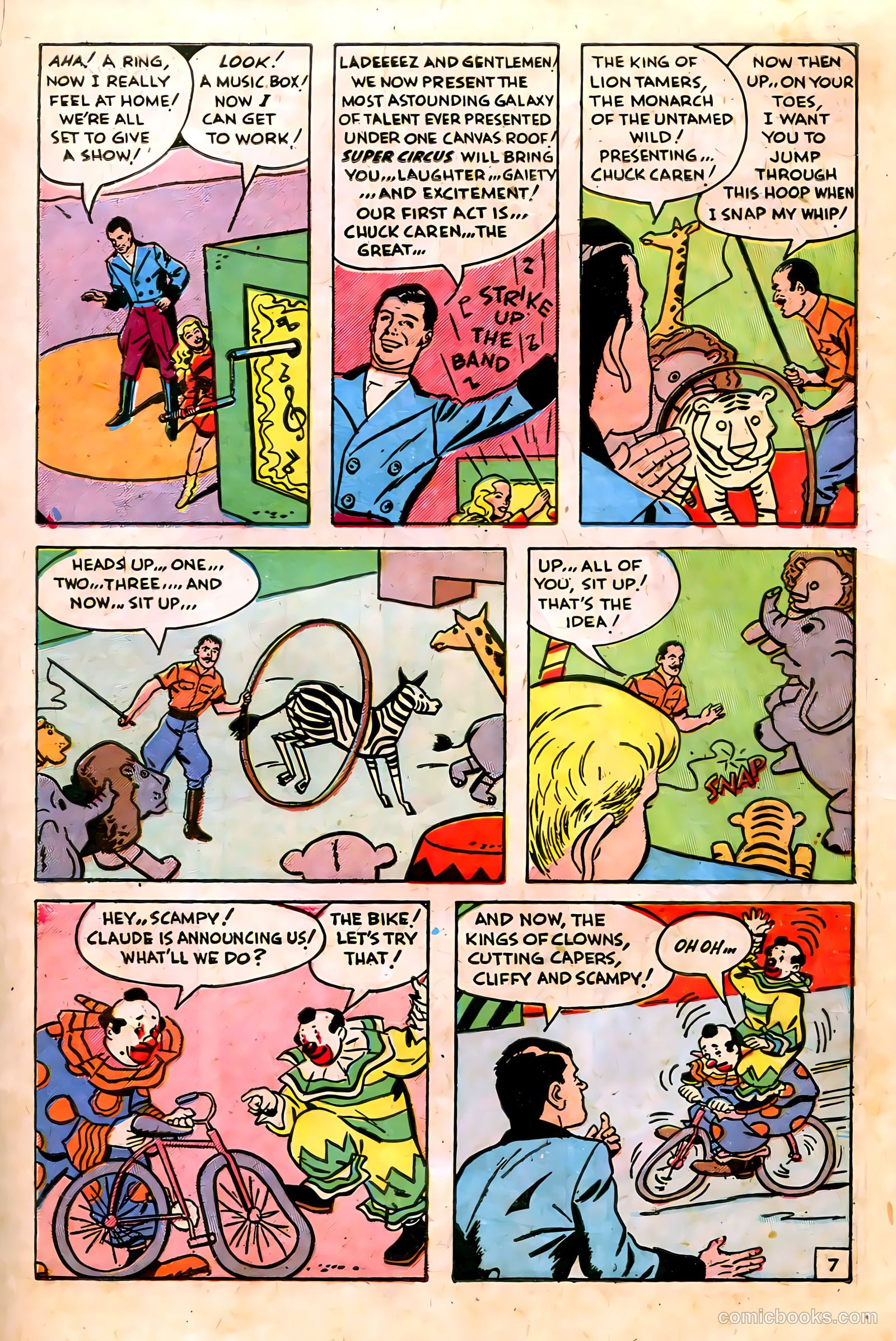 Super Circus #2 — page 8 of 37