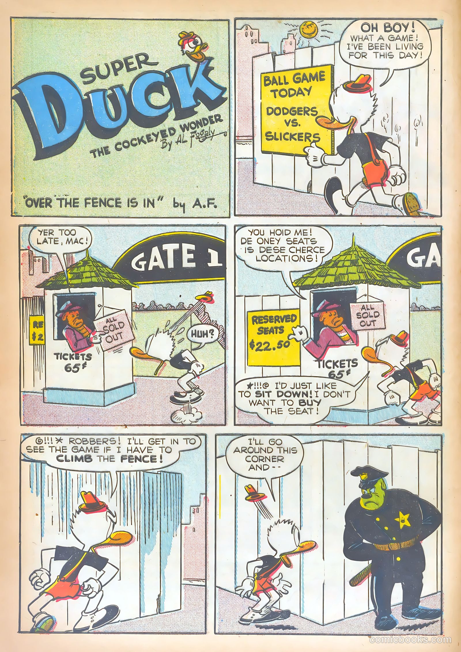 Super Duck Comics #22 — page 12 of 52