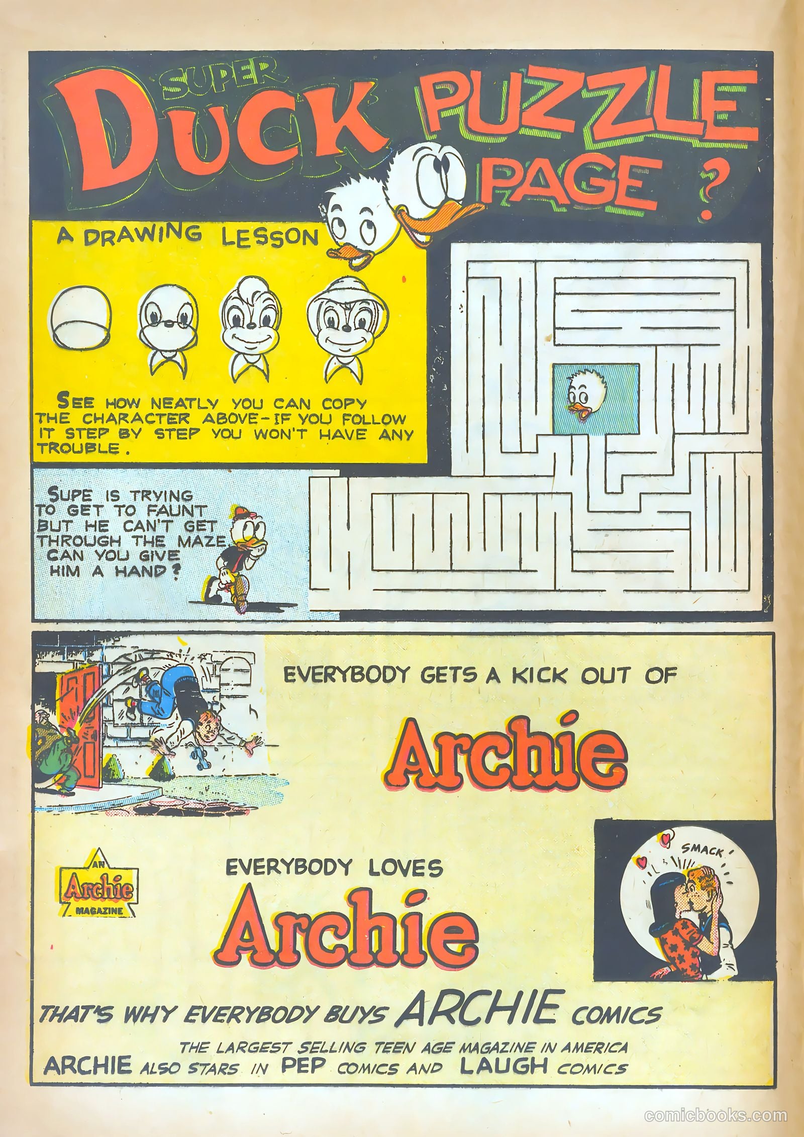 Super Duck Comics #22 — page 16 of 52