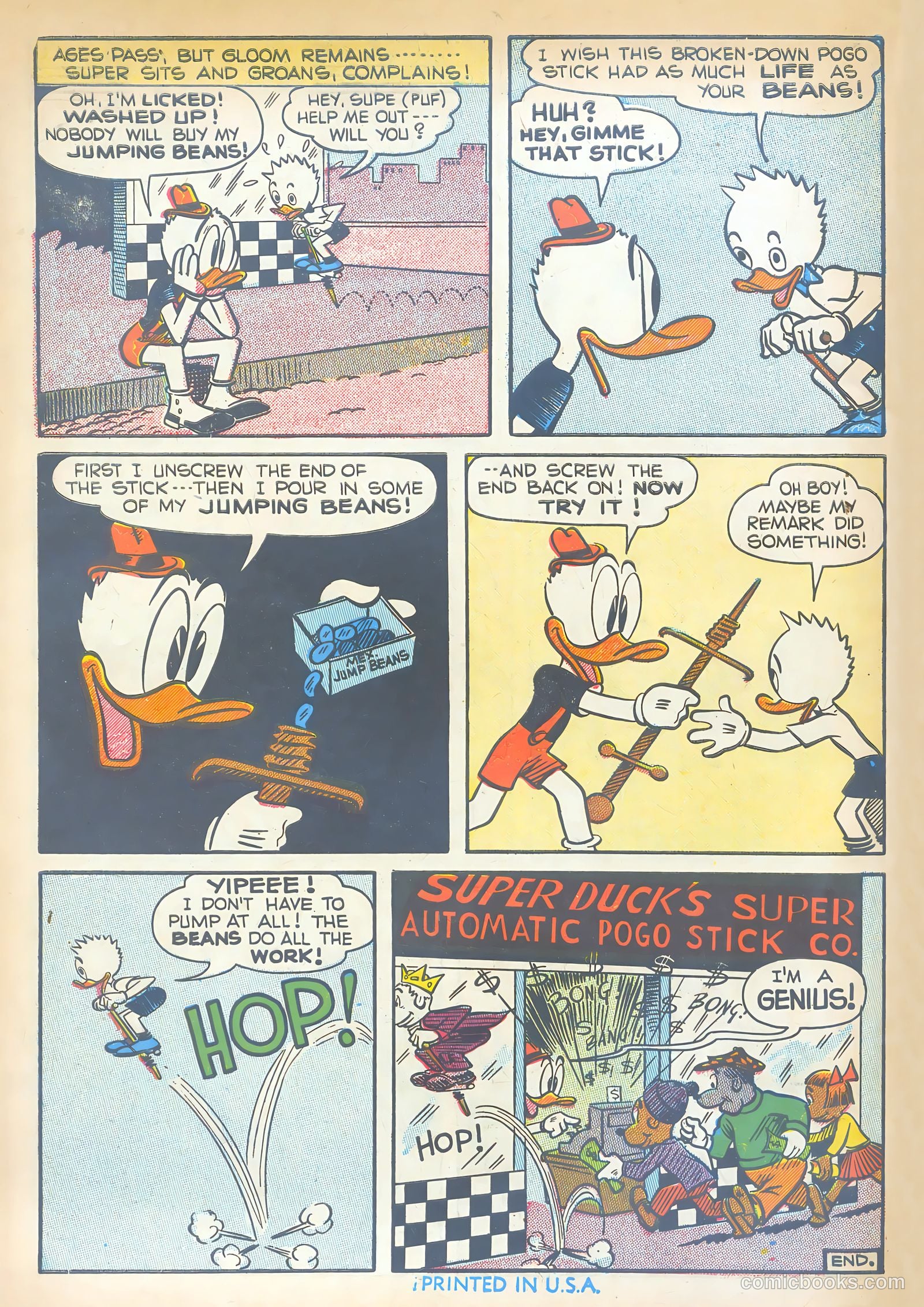 Super Duck Comics #22 — page 50 of 52