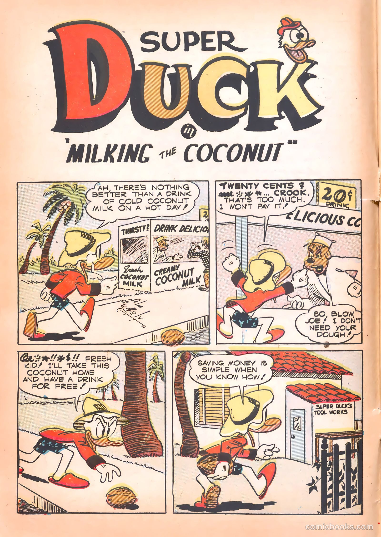 Super Duck Comics #23 — page 10 of 52
